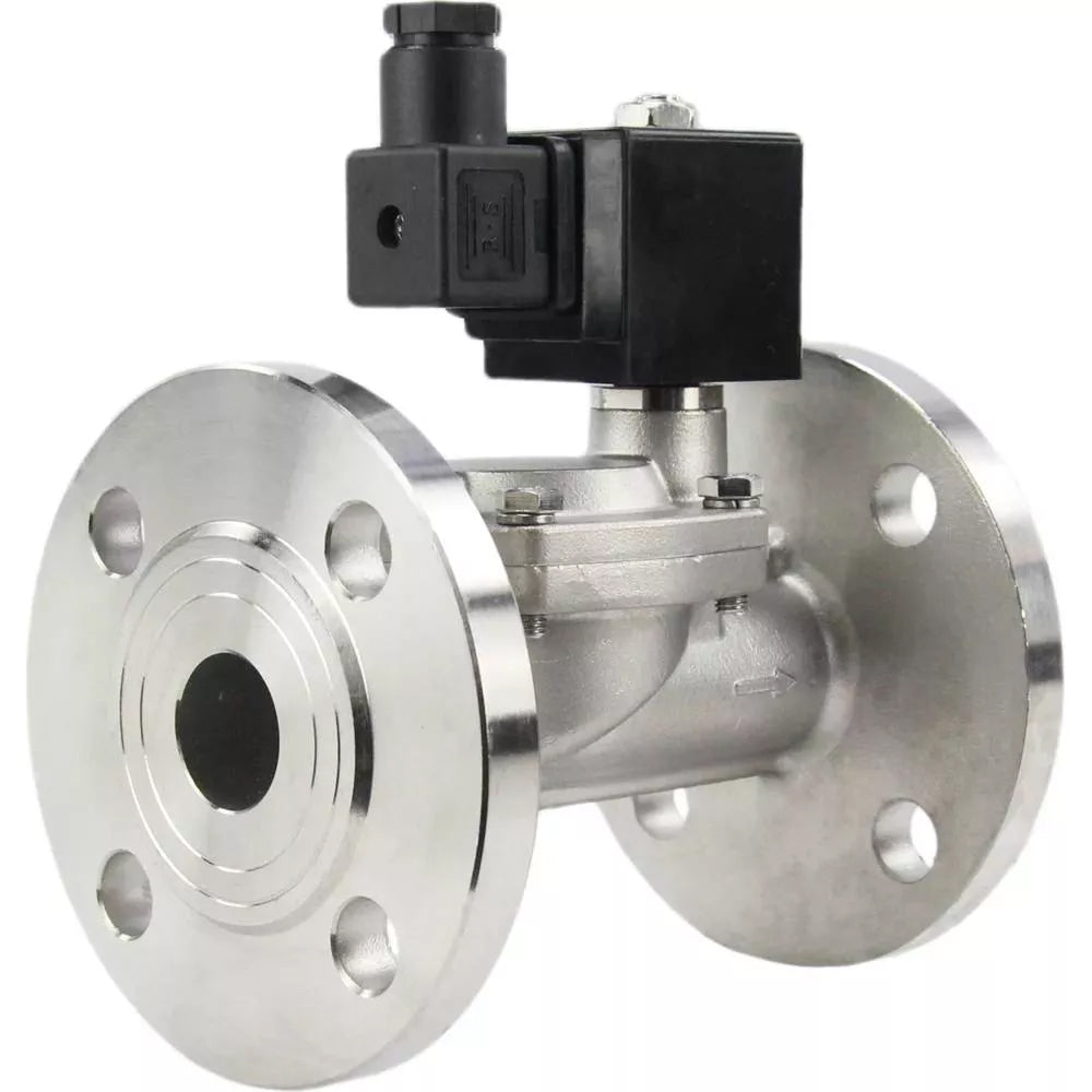 Solenoid valve Elephant VS631-VF-NC-220VAC-PA, body material - stainless steel AISI 304, seal - Viton, normally closed, coil - 220V DAR