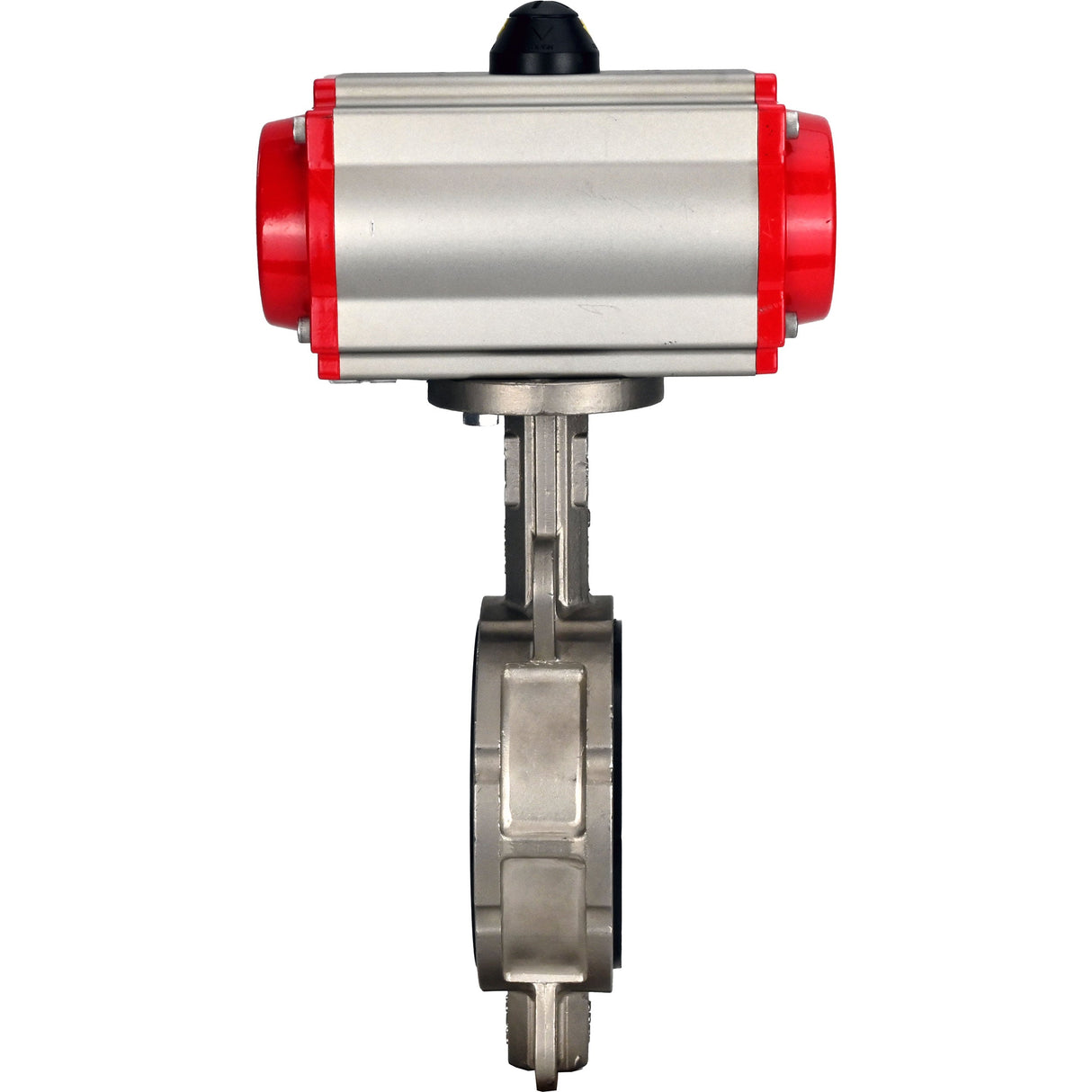 Válvula de mariposa de agua Elephant 316l-viton-sa-4m310-110/220, material del cuerpo - acero inoxidable AISI 316L, material del disco - acero inoxidable AISI 316L, sello - VITON, actuador neumático operado