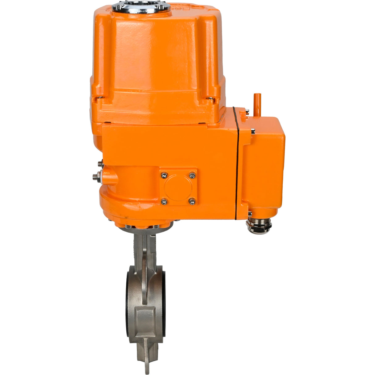 Válvula de mariposa de agua Elephant 316l-316l-viton-elephant-ex-110/220, material del cuerpo - acero inoxidable AISI 316L, material del disco - acero inoxidable AISI 316L, sello - VITON, actuador eléctrico operado