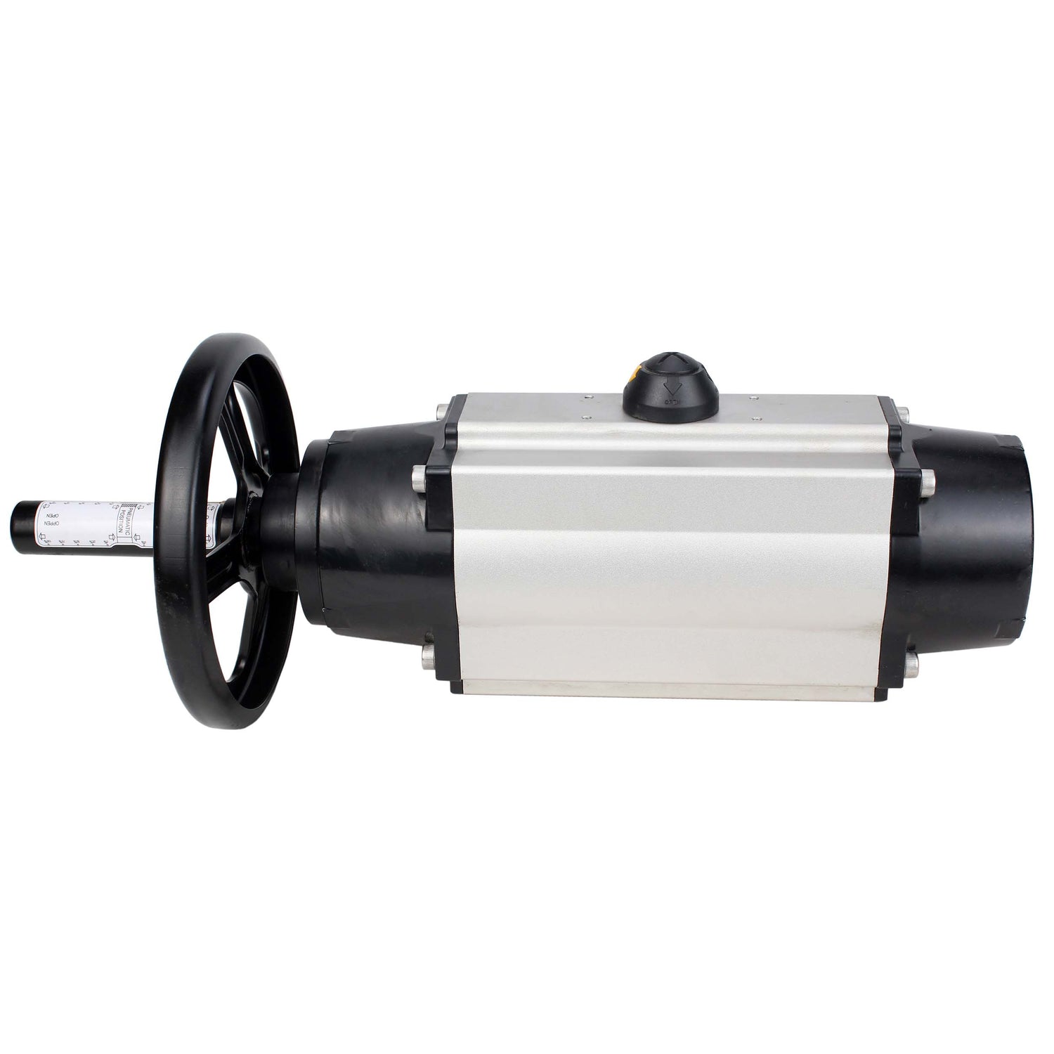 Actuador neumático de doble efecto Elephant PA-DA-105-1, brida ISO F07/F10, cuadrado 22х22