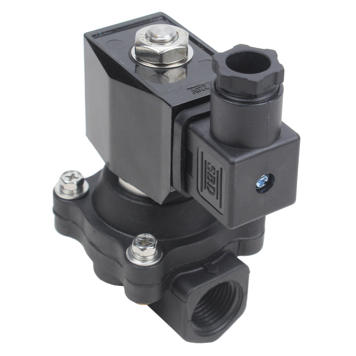 Électrovanne Elephant VS541-NT-NC-24VAC, matériau du corps - Plastique, joint - NBR, normalement fermé, bobine - 24 VAC