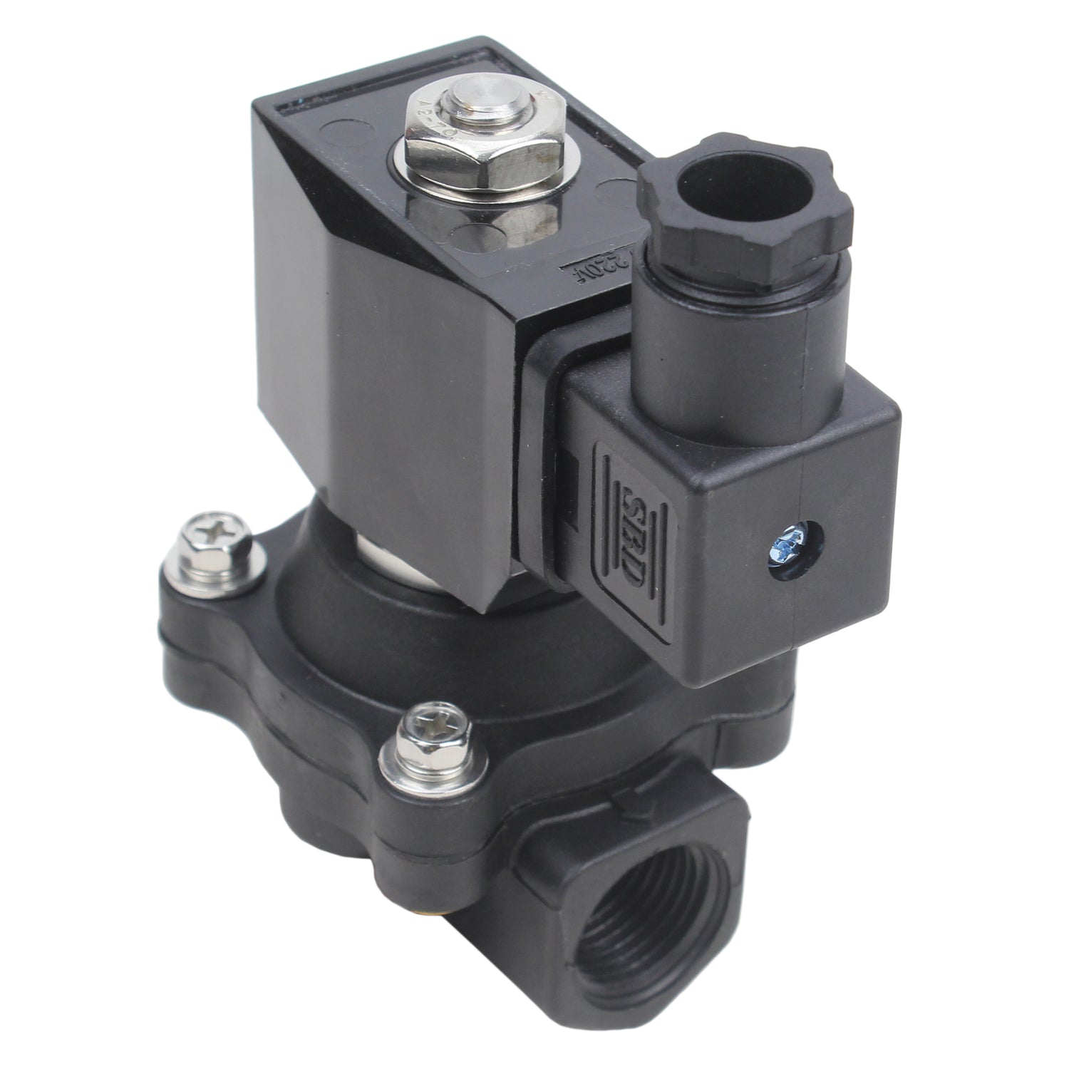 Électrovanne Elephant VS541-NT-NC-24VAC, matériau du corps - Plastique, joint - NBR, normalement fermé, bobine - 24 VAC