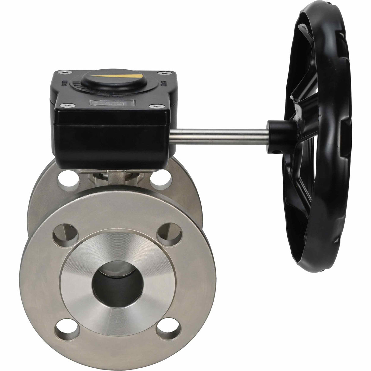 Válvula de bola de acero inoxidable Elephant kchfp ham, material del cuerpo - acero inoxidable AISI 316, material de la bola - acero inoxidable AISI 316, junta - PTFE, accionada por maneta