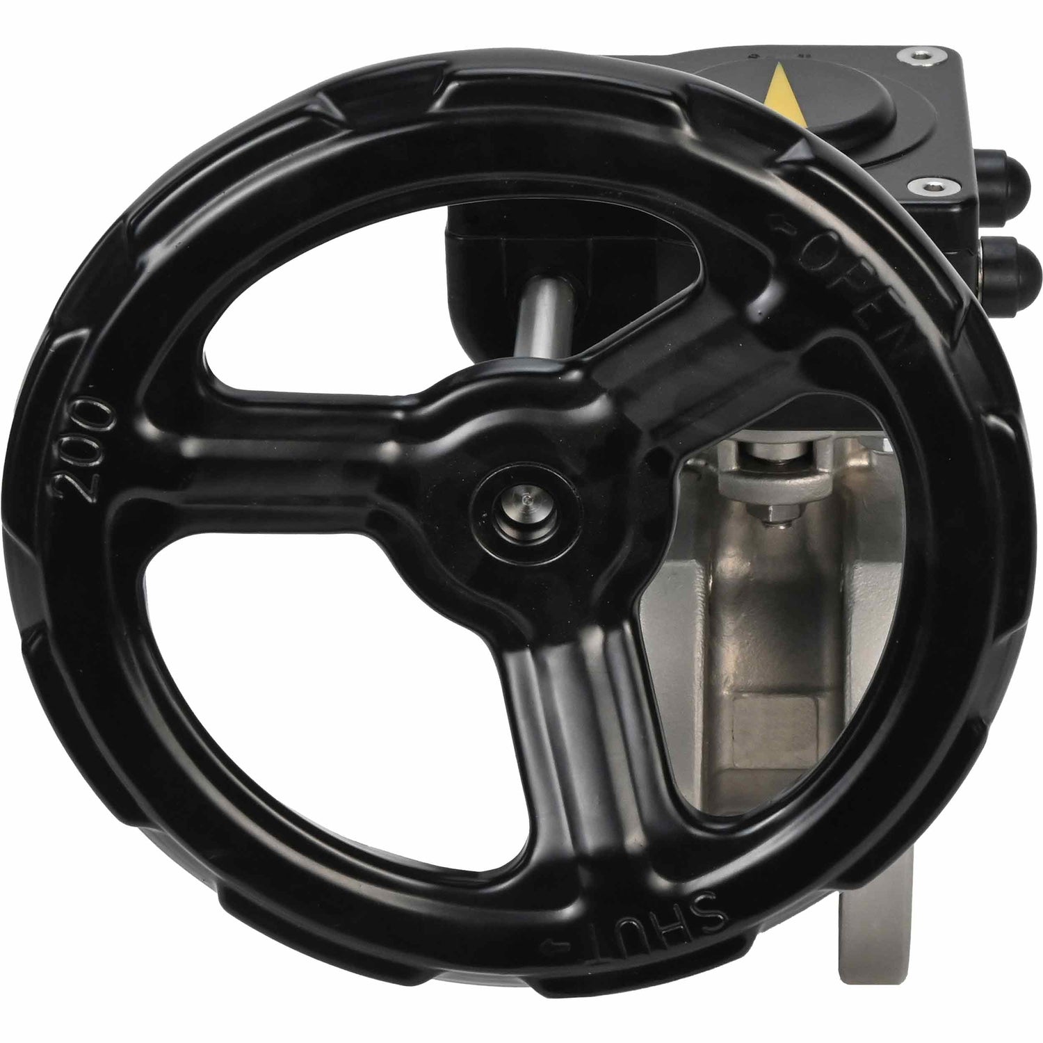 Válvula de bola de acero inoxidable Elephant kchmfp_ham, material del cuerpo - acero inoxidable AISI 316, material de la bola - acero inoxidable AISI 316, sello - PTFE, operado por manija