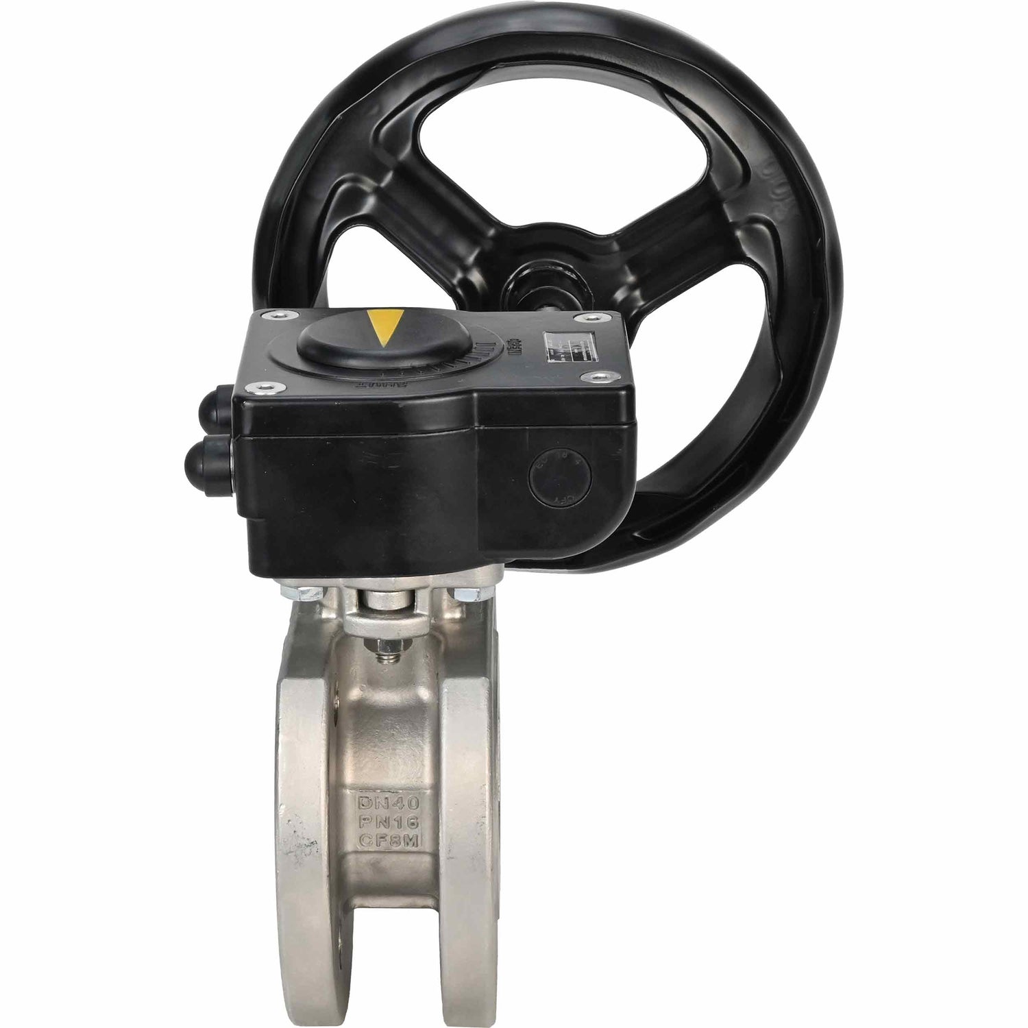 Válvula de bola de acero inoxidable Elephant kchmfp_ham, material del cuerpo - acero inoxidable AISI 316, material de la bola - acero inoxidable AISI 316, sello - PTFE, operado por manija