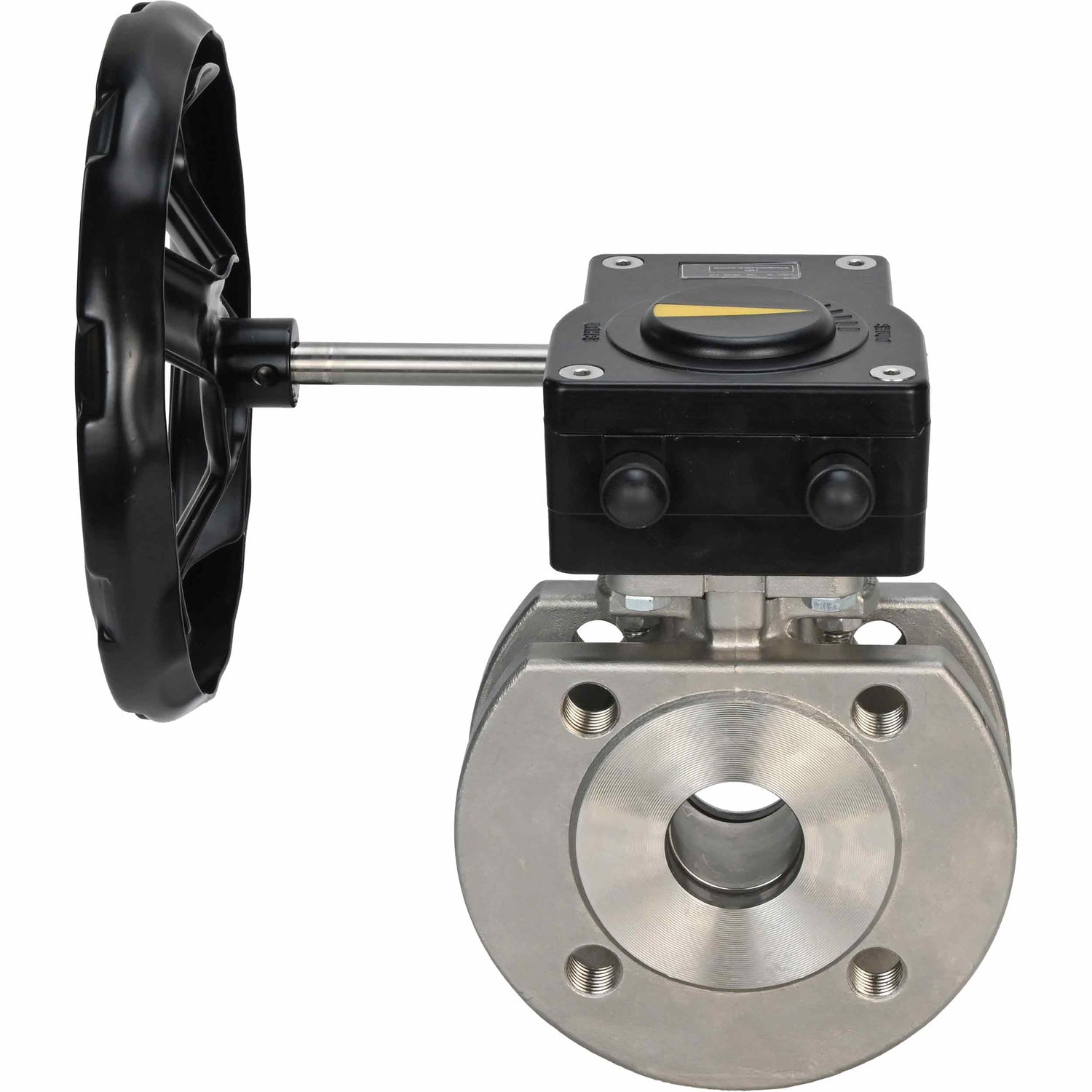 Válvula de bola de acero inoxidable Elephant kchmfp_ham, material del cuerpo - acero inoxidable AISI 316, material de la bola - acero inoxidable AISI 316, sello - PTFE, operado por manija