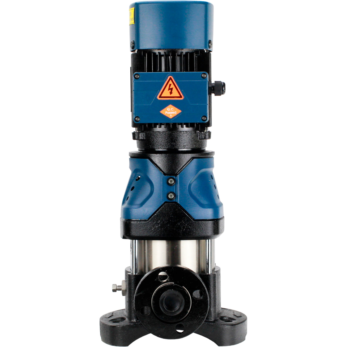 Multi-stage inline pumps Elephant CDM/0FC surface, vertical, cast iron housing, power - 0.37-4 kW, head - 23-68 m, capacity - 50-250 l/min, 380 V