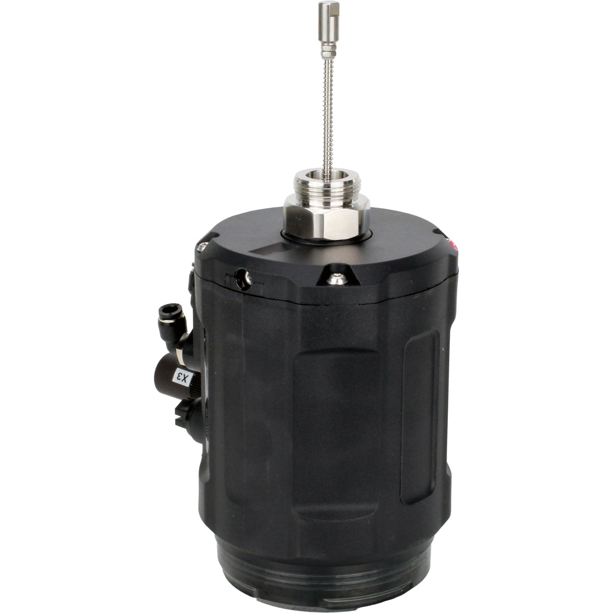 Electropneumatic positioners Elephant EIP-1500 intelligent, linear stroke range - 5-50mm, voltage - 24V, pressure - 3-7bar, housing - plastic, color - black