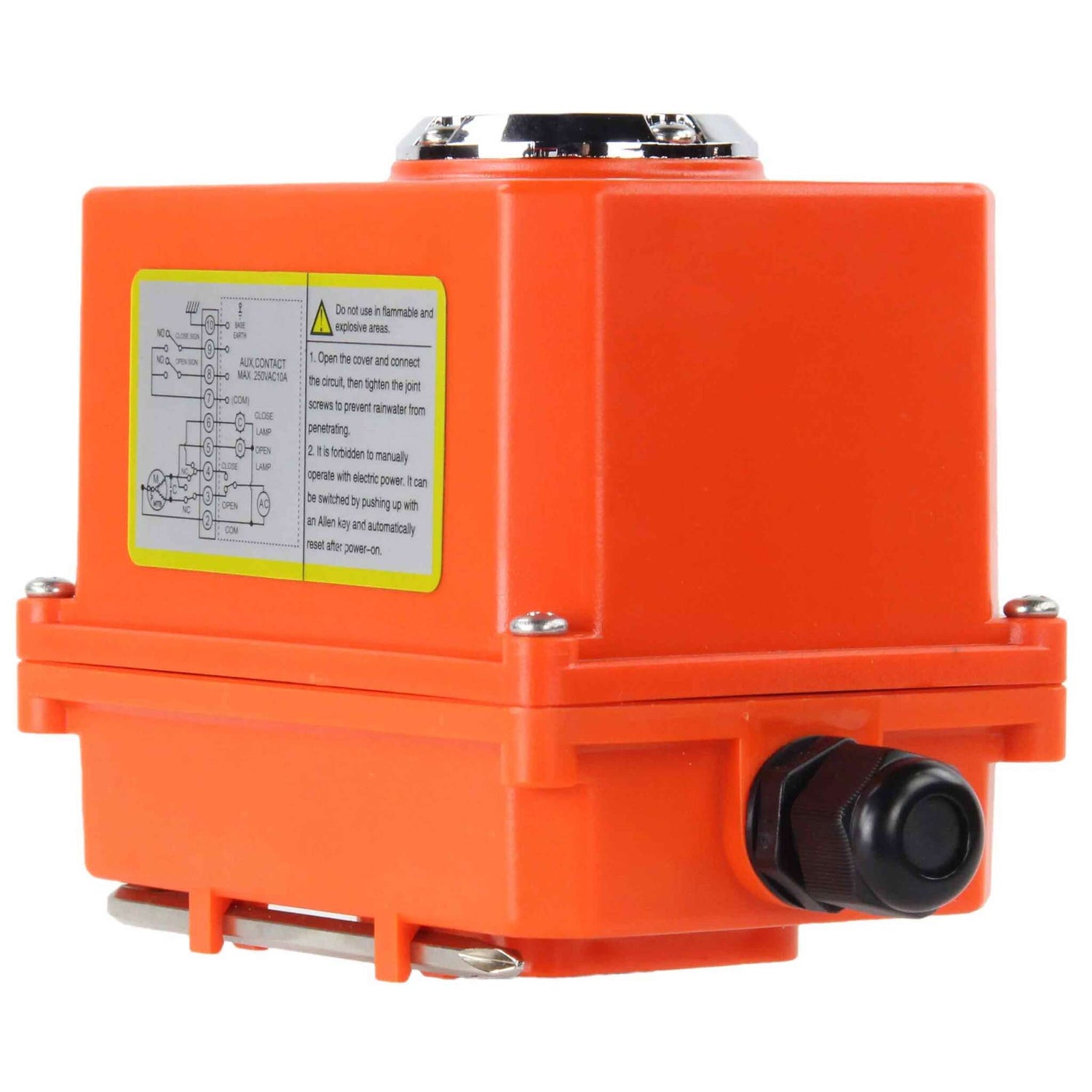 Actuador eléctrico de cuarto de vuelta Elephant 003 220 V