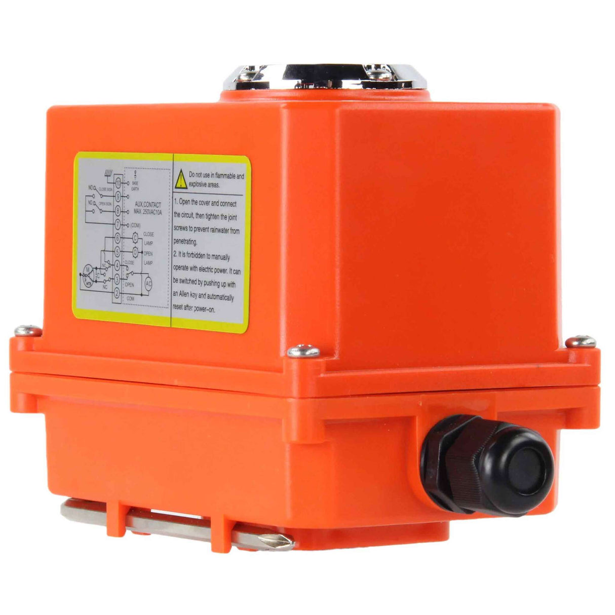 Actuador eléctrico de cuarto de vuelta Elephant 003 220 V