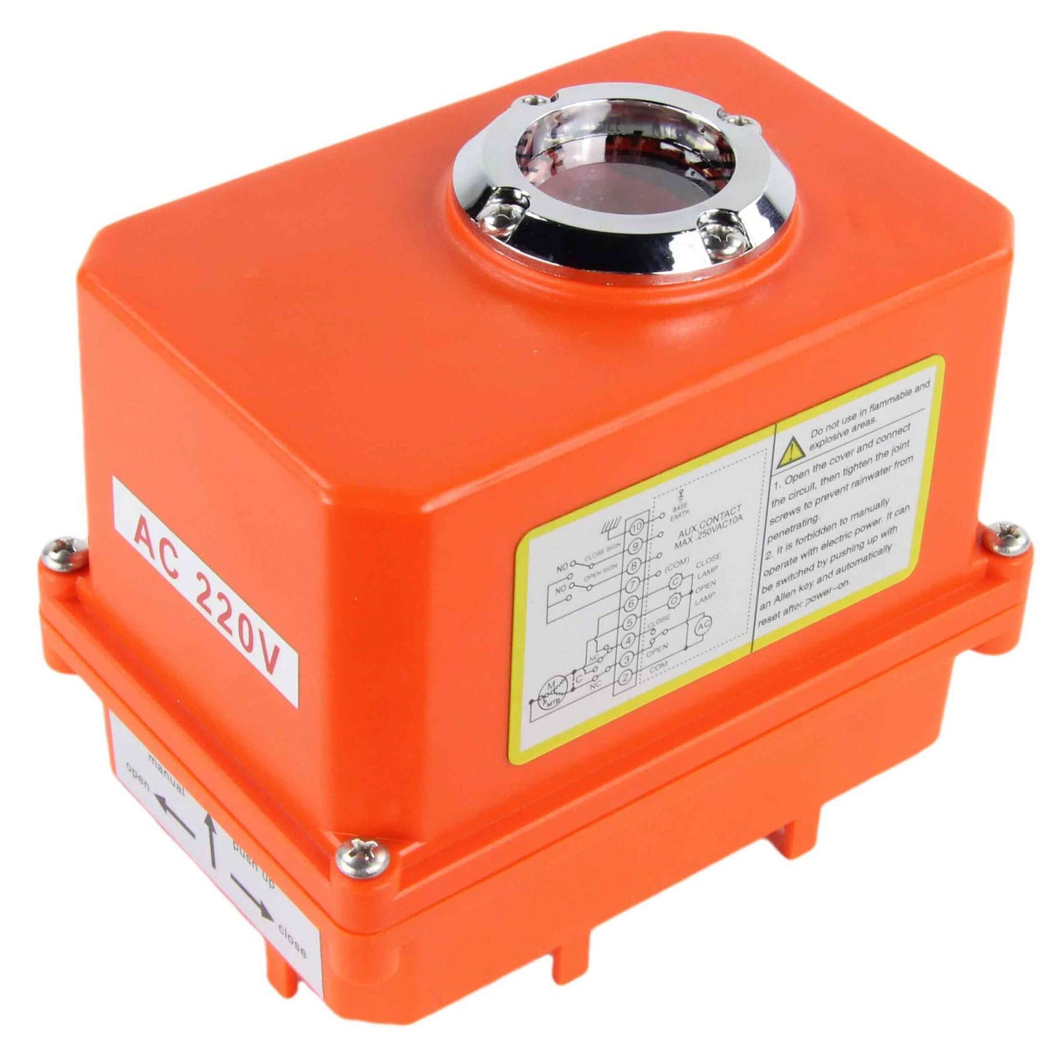 Actuador eléctrico de cuarto de vuelta Elephant 003 220 V