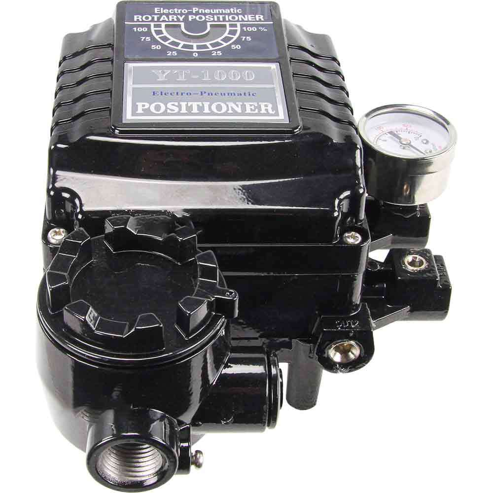 Posicionador rotativo electroneumático Elephant YT-1000RSI con retroalimentación, material del cuerpo: aleación de aluminio