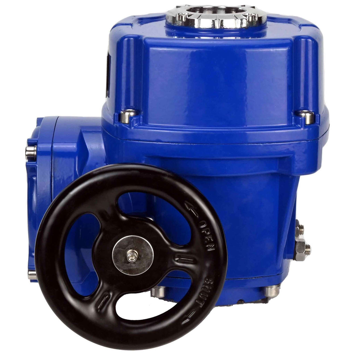 Actuador eléctrico de cuarto de vuelta Elephant QT-W(M)EX-005-500 a prueba de explosiones con acoplamiento de par y volante 380V