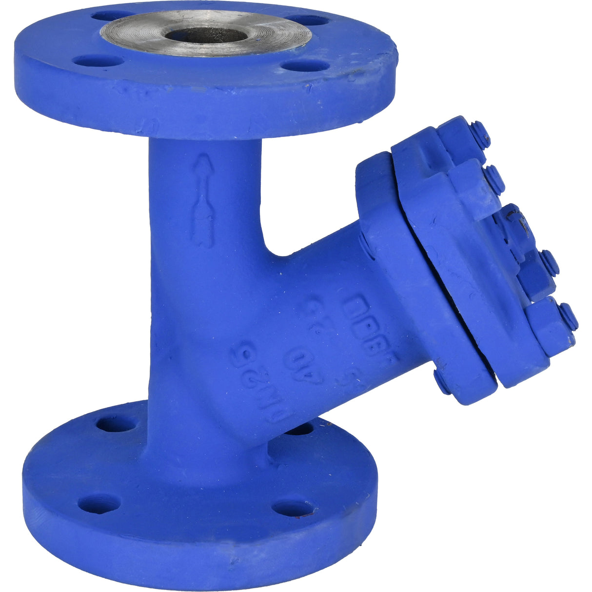 Mesh filters Elephant FMY2131-F Y-shaped, flanged, body - carbon steel GS-C25, mesh - AISI/SS 304, gasket - PTFE