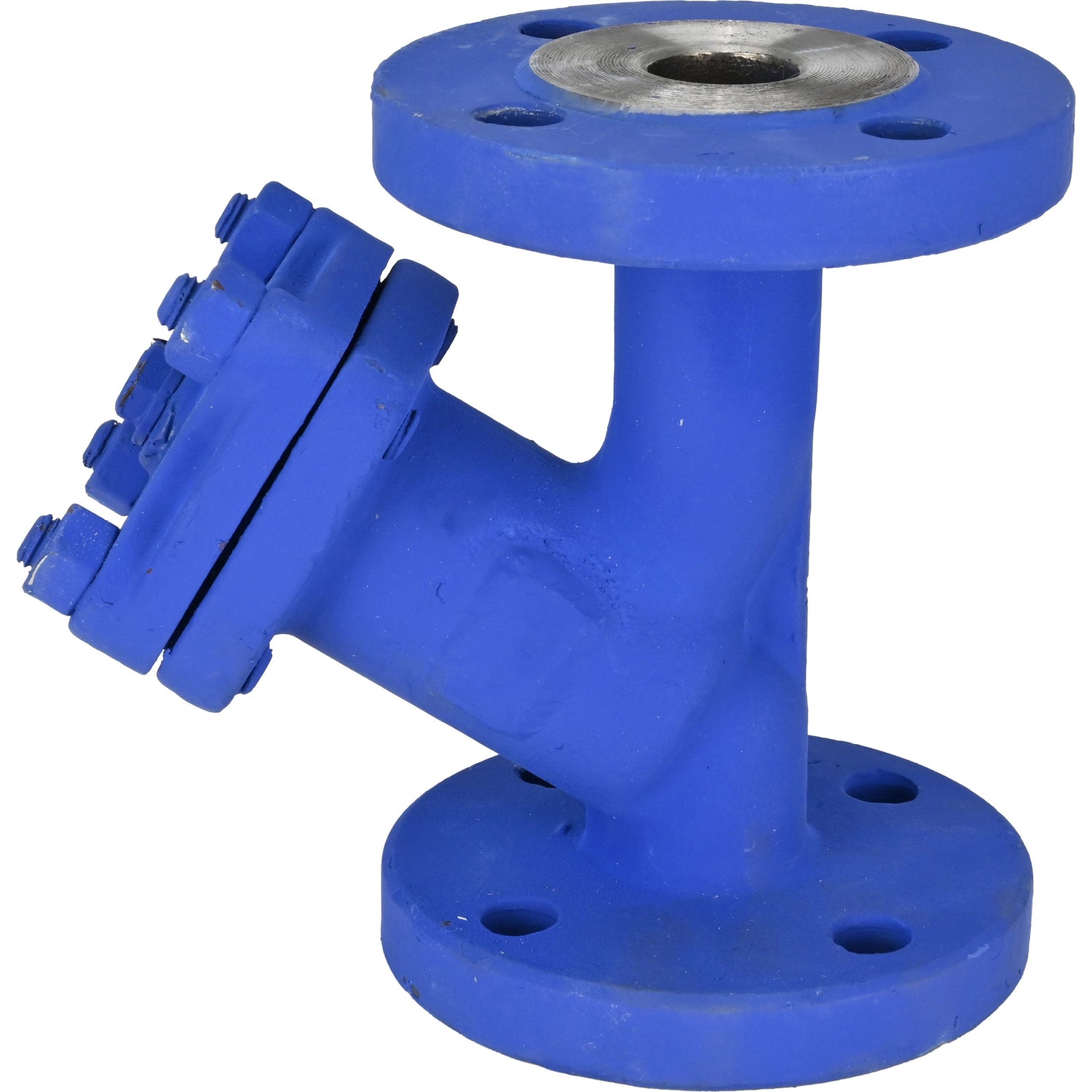 Mesh filters Elephant FMY2131-F Y-shaped, flanged, body - carbon steel GS-C25, mesh - AISI/SS 304, gasket - PTFE