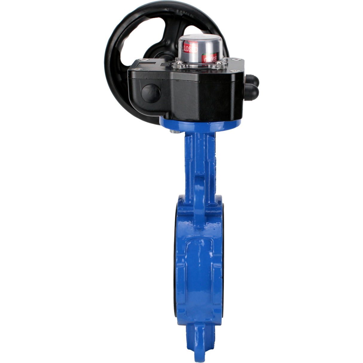 Válvula de mariposa de agua Elephant g50-g40-epdm-elephant-hgb, material del cuerpo: hierro fundido GGG50, material del disco: hierro fundido GGG40, sello: EPDM, operada por engranajes