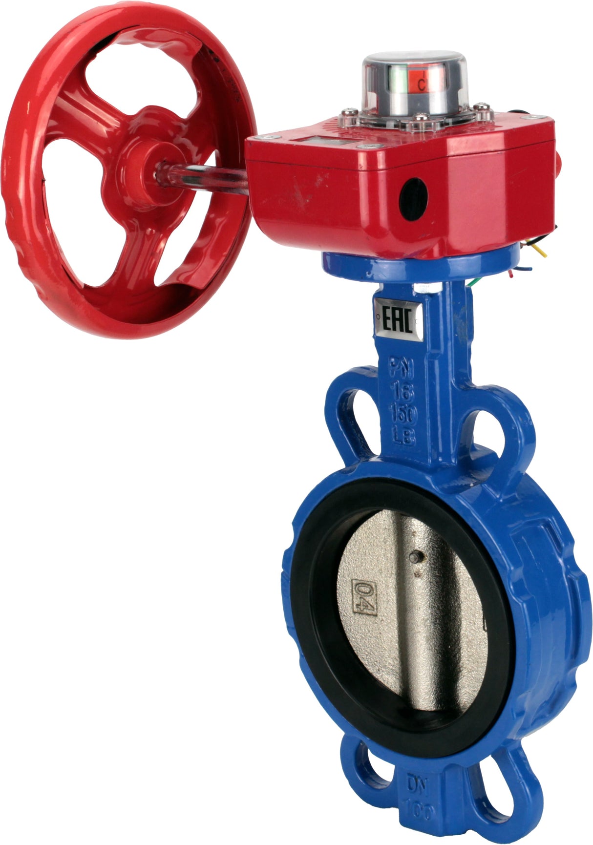 Válvula de mariposa de agua Elephant g50-g40-epdm-elephant-hgbf, material del cuerpo: hierro fundido GGG50, material del disco: hierro fundido GGG40, sello: EPDM, operada por engranajes