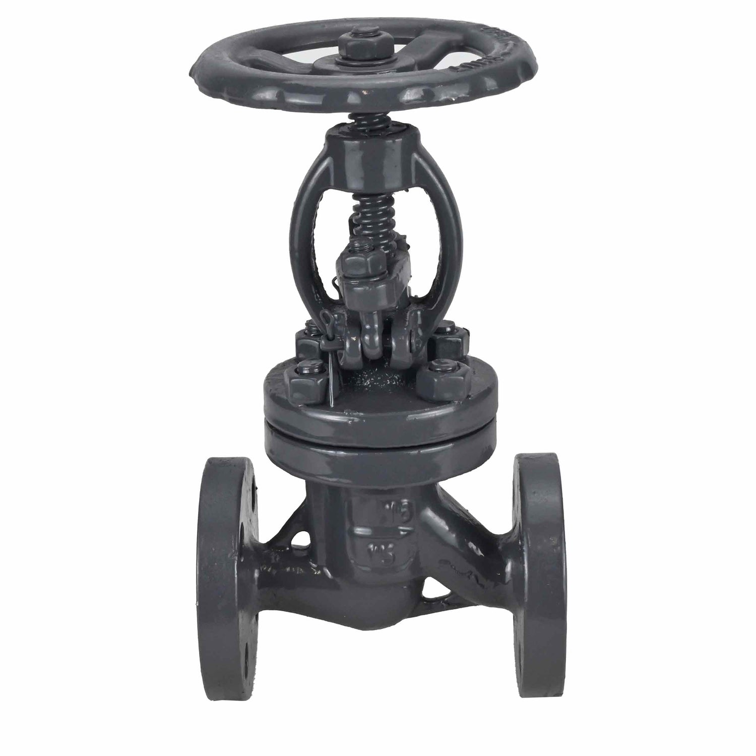 Vanne d'arrêt de presse-étoupe Elephant VSO3434M-FS 16 bar, matériau du corps - acier au carbone, matériau du disque - acier au carbone, joint - métal, à brides