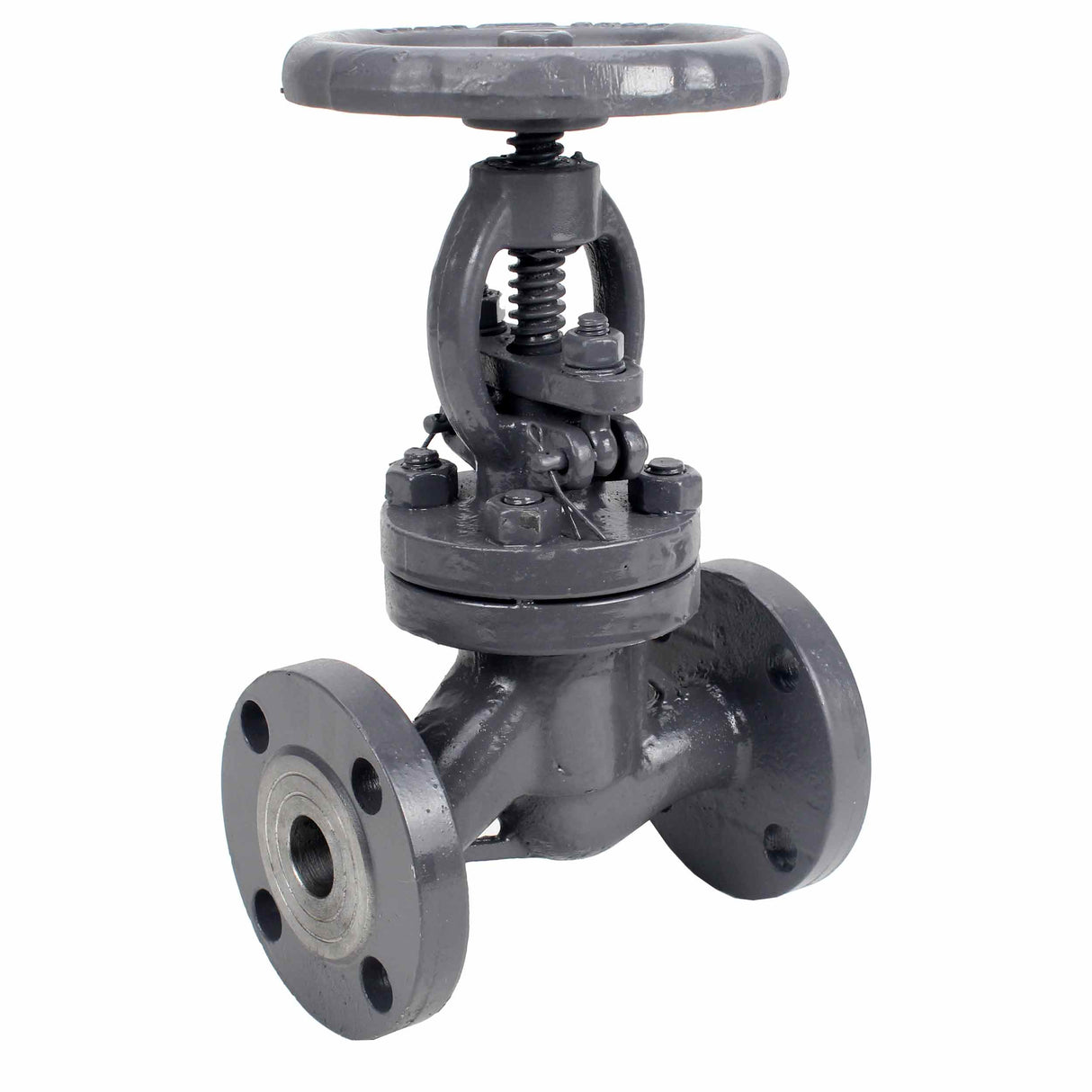 Vanne d'arrêt de presse-étoupe Elephant VSO3434M-FS 40 bar, matériau du corps - acier au carbone, matériau du disque - acier au carbone, joint - métal, à brides