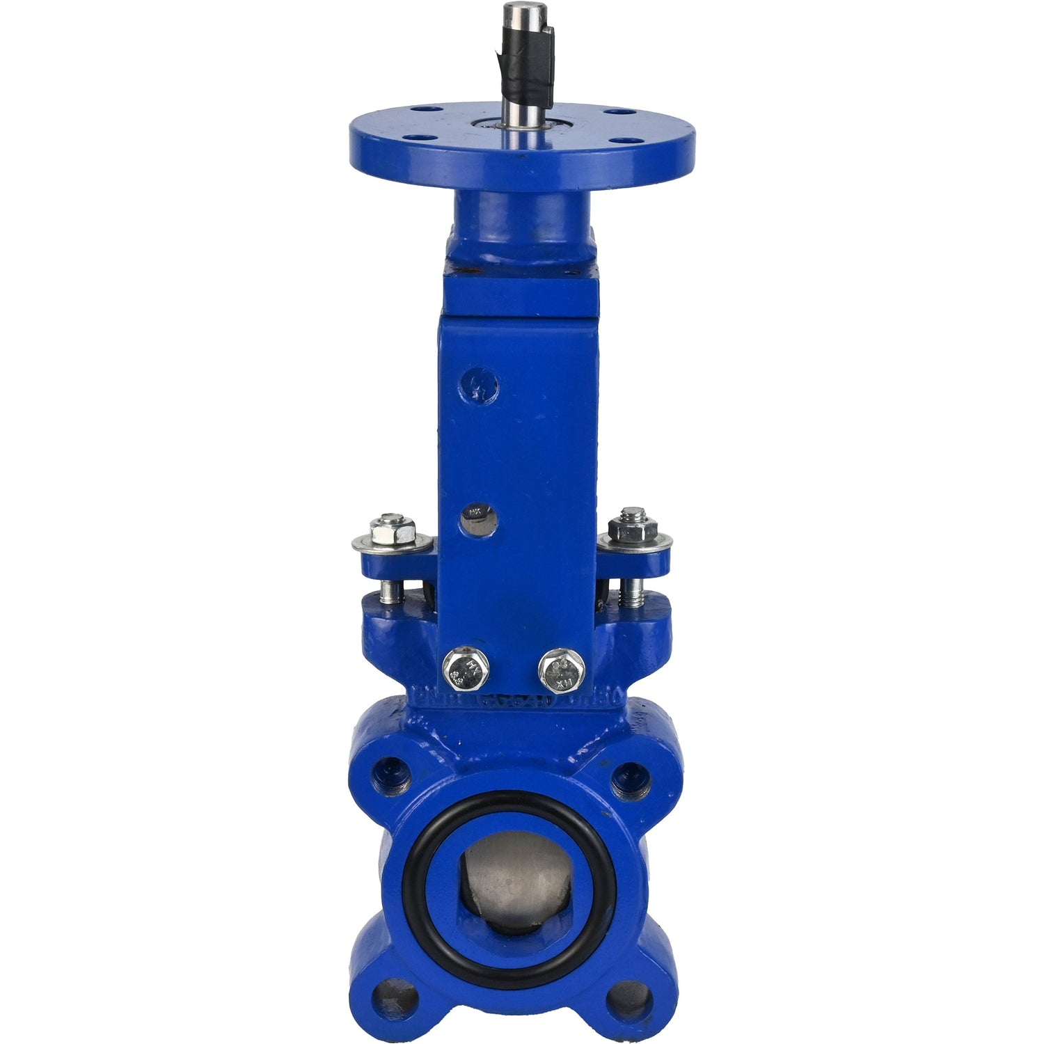 Vanne à guillotine Elephant GVKN1331N-2W-Fb-ISO, matériau du corps - fonte GGG40, matériau du couteau - acier inoxydable AISI 304, joint - NBR, tige uniquement