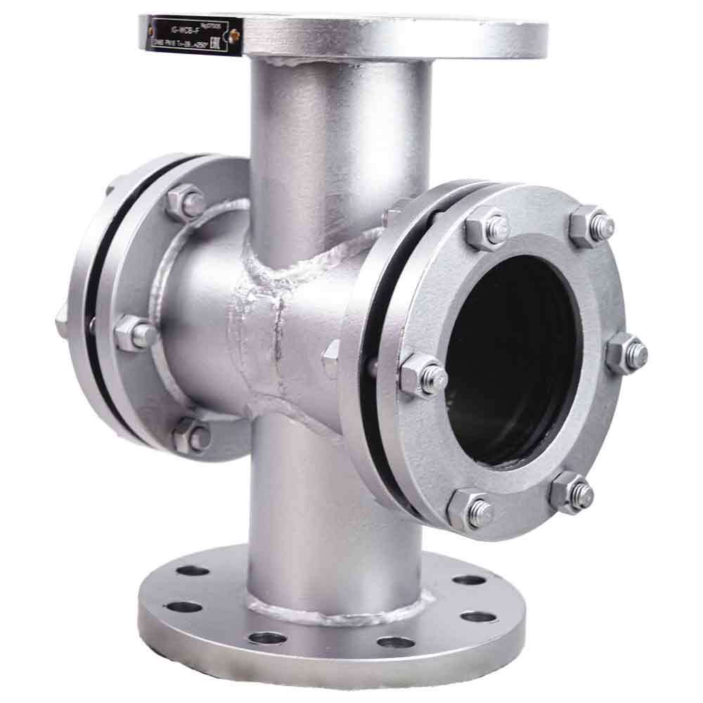 Mirilla con brida Elephant WCB-BS-F-1, material del cuerpo: acero inoxidable AISI 1020