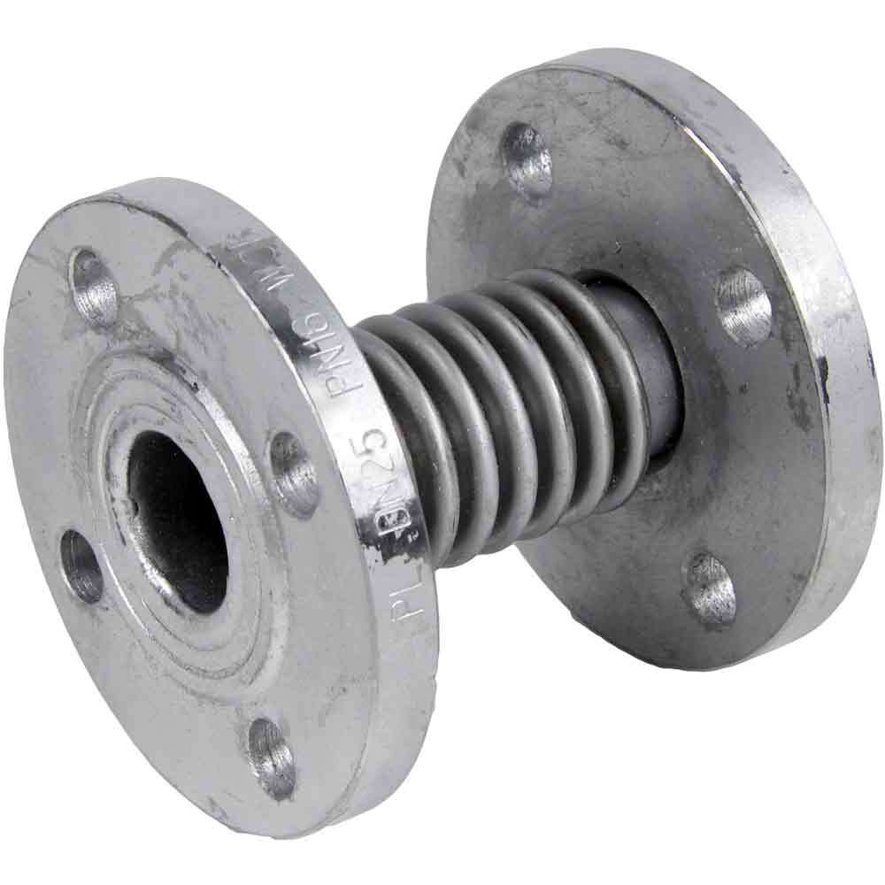 Junta de expansión de fuelle Elephant pn16-30mm, material del cuerpo - acero inoxidable AISI 316