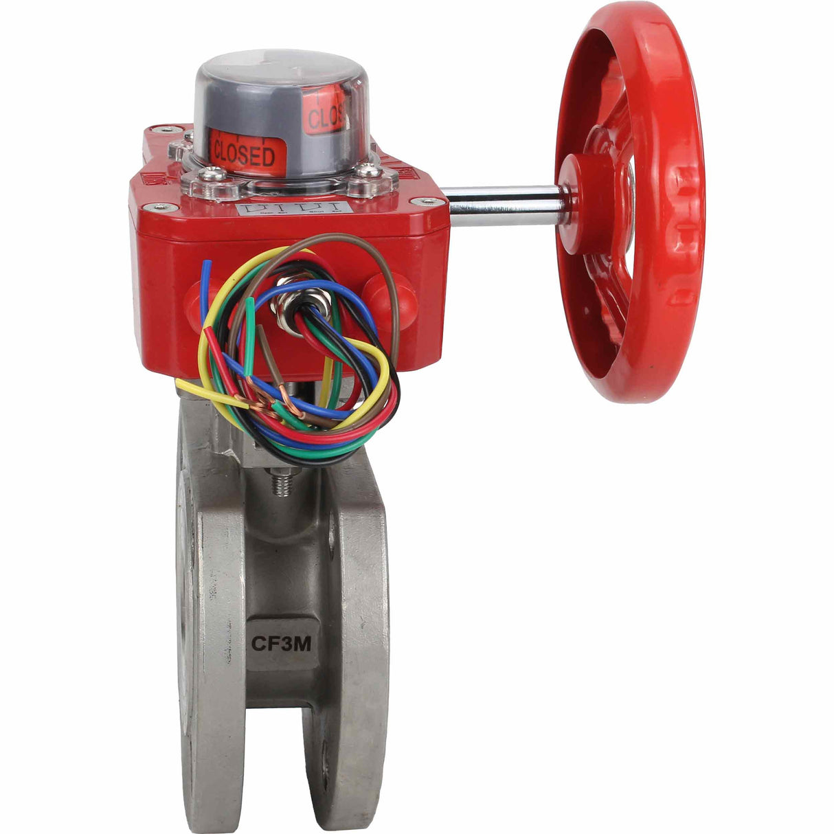 Válvula de bola de acero inoxidable Elephant kchmfp_hgbf, material del cuerpo - acero inoxidable AISI 316, material de la bola - acero inoxidable AISI 316, sello - PTFE, operado por manija