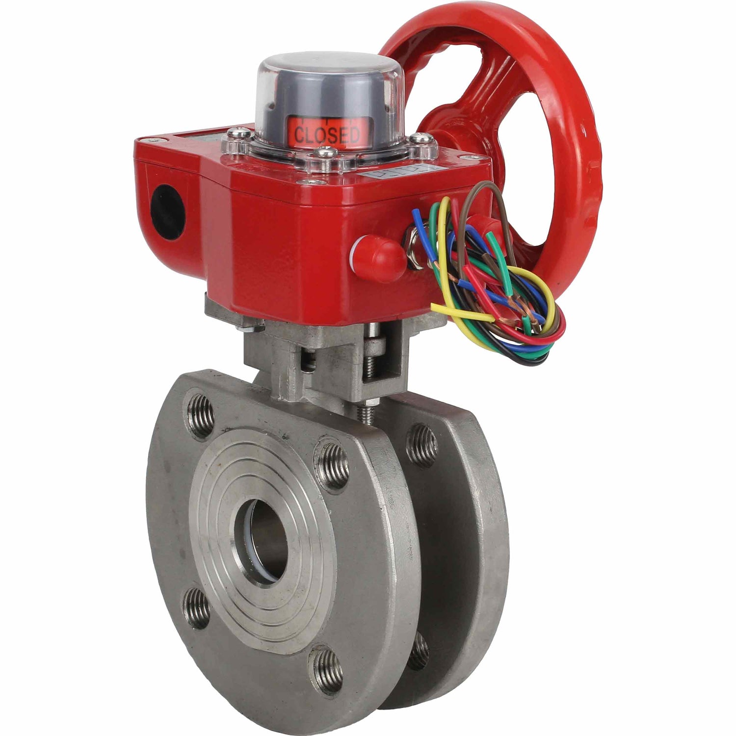 Válvula de bola de acero inoxidable Elephant kchmfp_hgbf, material del cuerpo - acero inoxidable AISI 316, material de la bola - acero inoxidable AISI 316, sello - PTFE, operado por manija