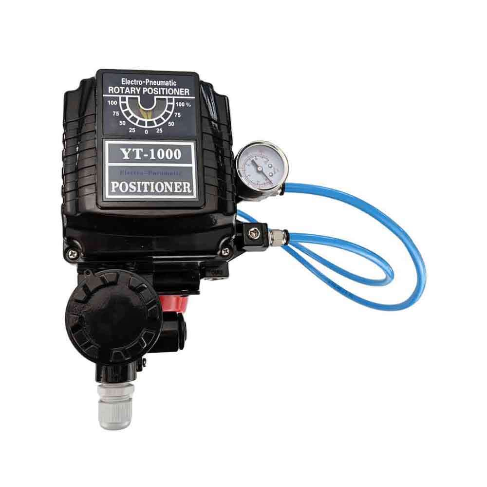 Válvula de bola de acero inoxidable Elephant 3h-l-rpss316200mm-iso-pnevpr-da-epp-soz, material del cuerpo - acero inoxidable AISI 316, material de la bola - acero inoxidable AISI 316, junta - PTFE, accionamiento por actuador neumático