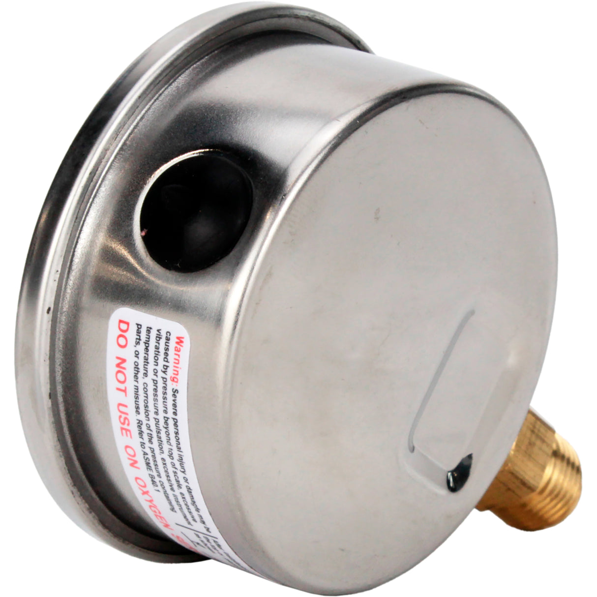 Manomètres anti-vibrations Elephant MB-311-R1.5, radiaux, acier inoxydable 304, classe de précision 1.5