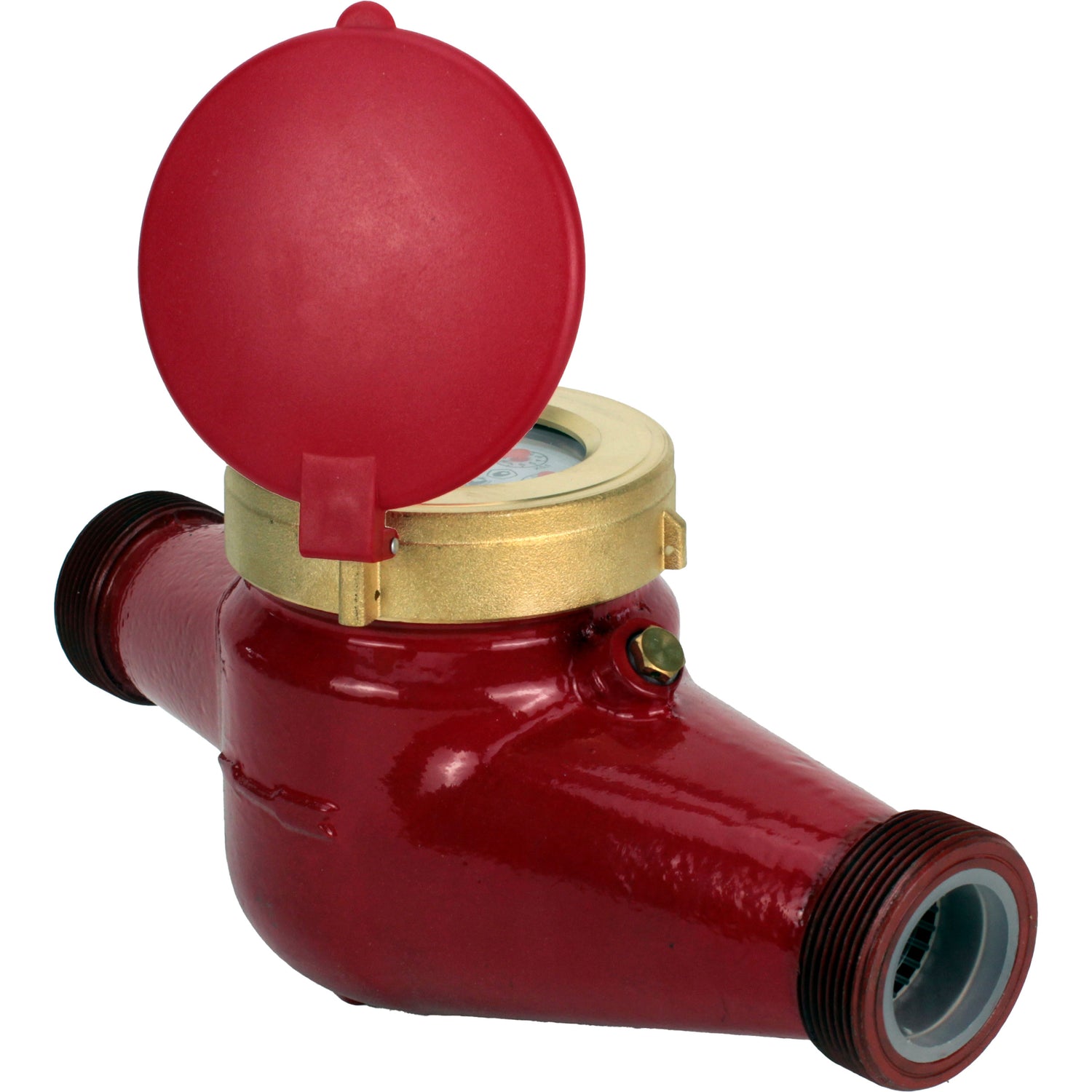 Compteur d'eau Elephant MKU2 universel, à ailettes, non volatil, multijet, fonte, fileté