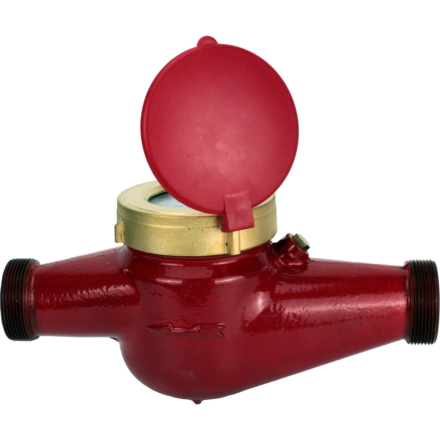 Compteur d'eau Elephant MKU2 universel, à ailettes, non volatil, multijet, fonte, fileté