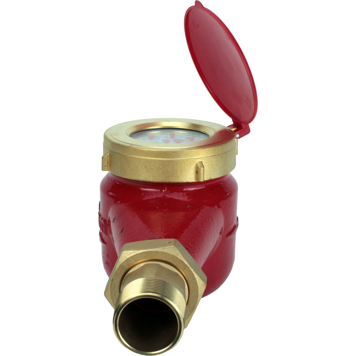 Compteur d'eau Elephant MKU2 universel, à ailettes, non volatil, multijet, fonte, fileté