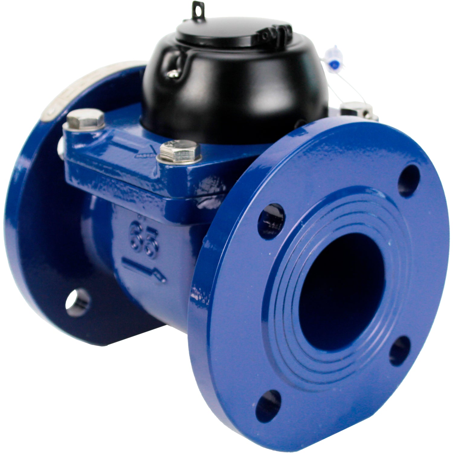 Compteurs d'eau froide Elephant Elephant turbine, non volatile, fonte, à bride