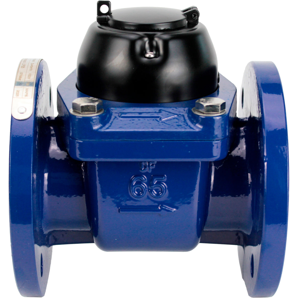 Compteurs d'eau froide Elephant Elephant turbine, non volatile, fonte, à bride