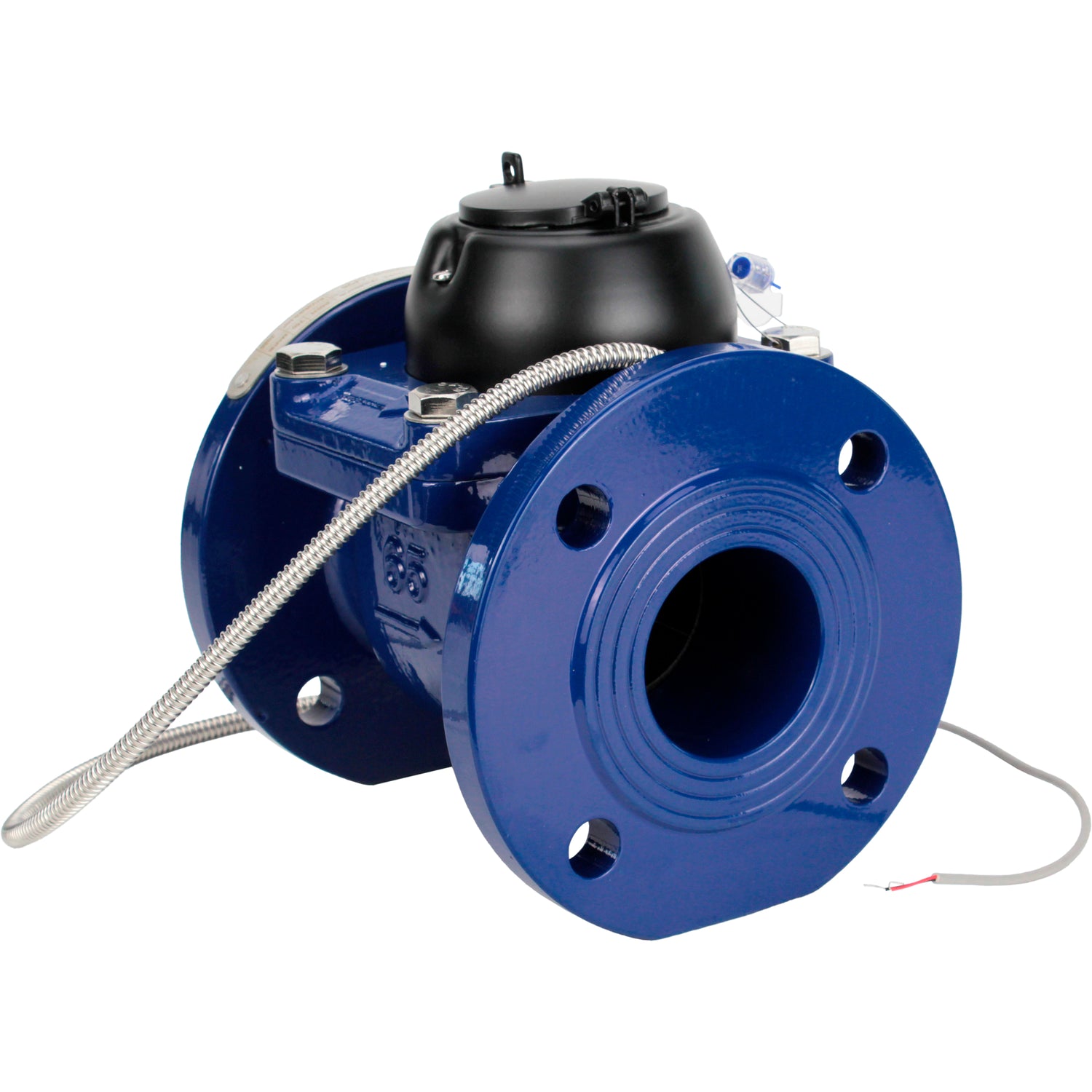 Compteurs d'eau froide Elephant MTX1i turbine, avec sortie impulsionnelle, fonte, à bride