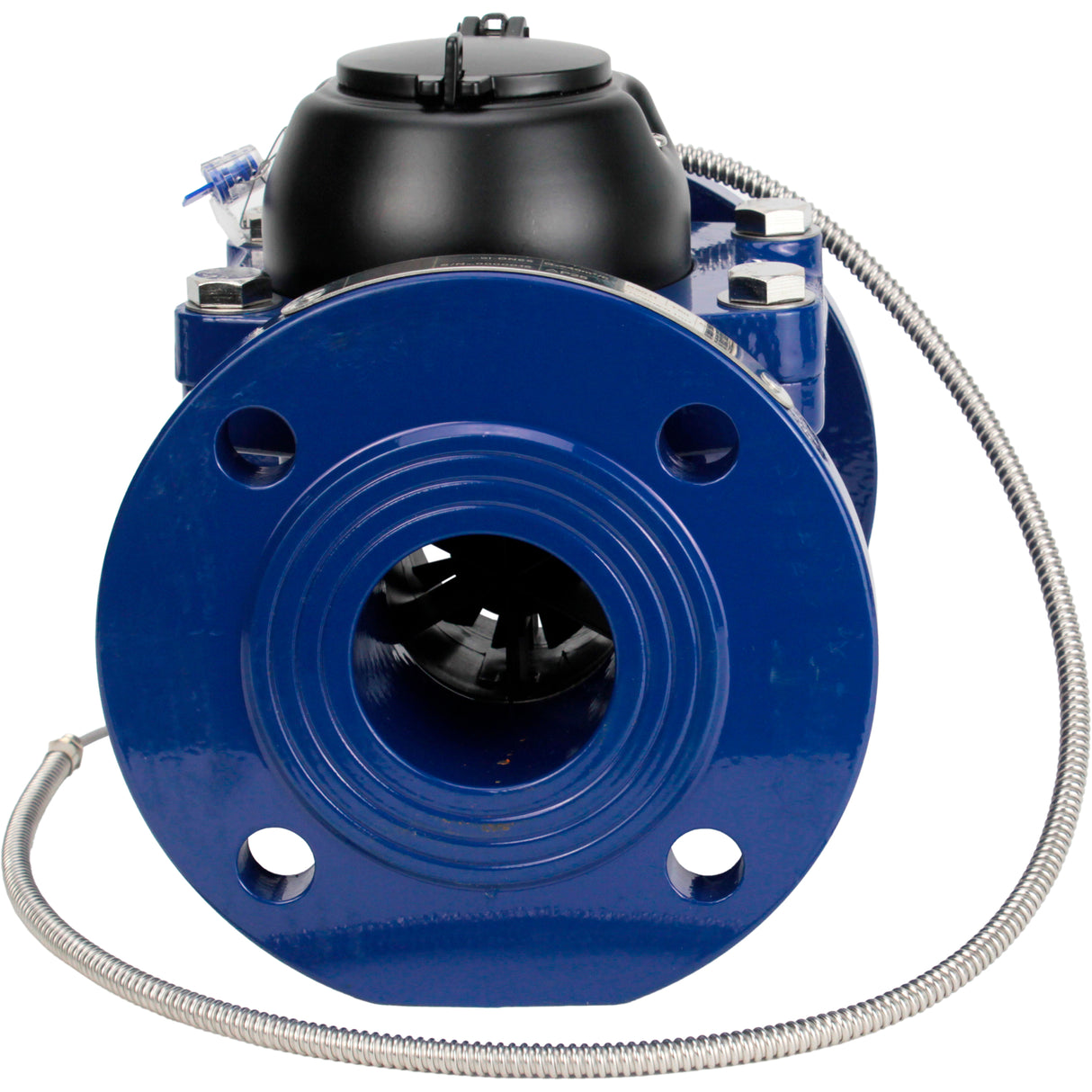 Compteurs d'eau froide Elephant MTX1i turbine, avec sortie impulsionnelle, fonte, à bride