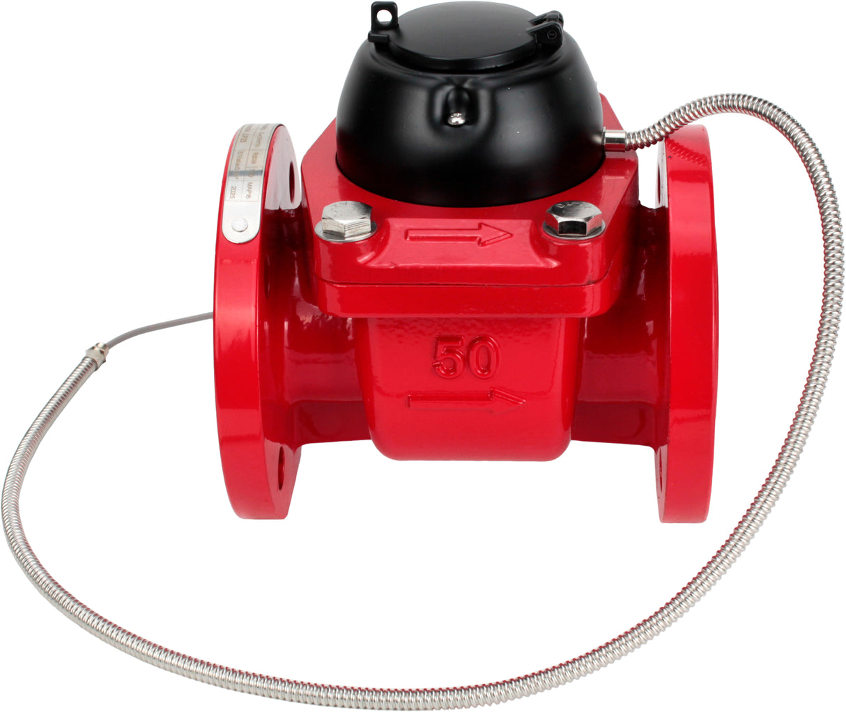 Compteurs d'eau Elephant MTU1i universel, à turbine, avec sortie impulsionnelle, en fonte, à bride