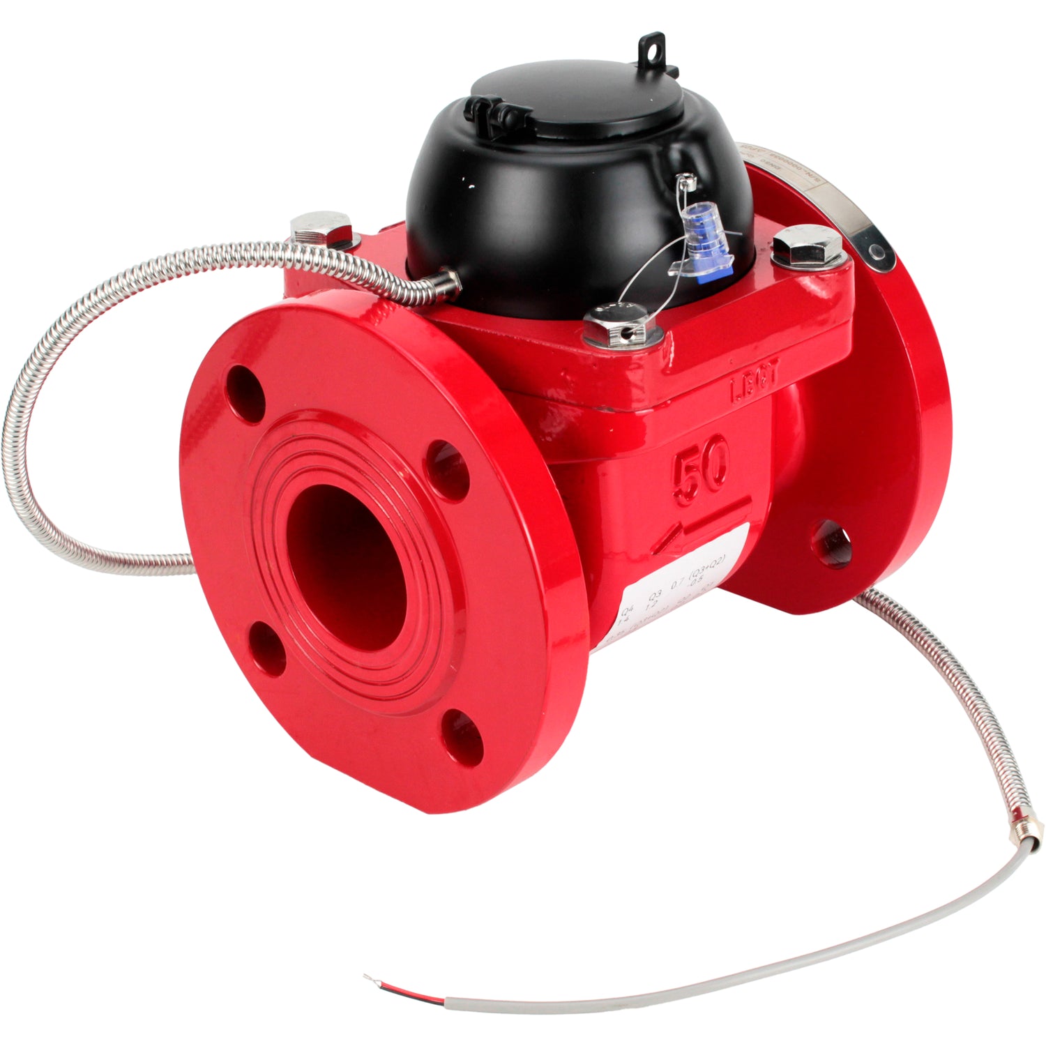 Compteurs d'eau Elephant MTU1i universel, à turbine, avec sortie impulsionnelle, en fonte, à bride