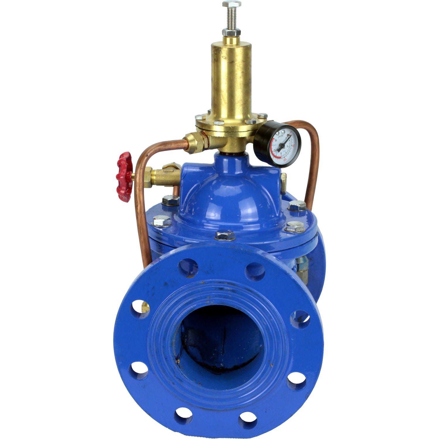 Régulateurs « à réglage automatique » avec commande pilote ElephantPVB3-1313N-F, régulateurs à membrane, corps - fonte GGG40, disque - fonte GGG40, joint - NBR, raccord à bride