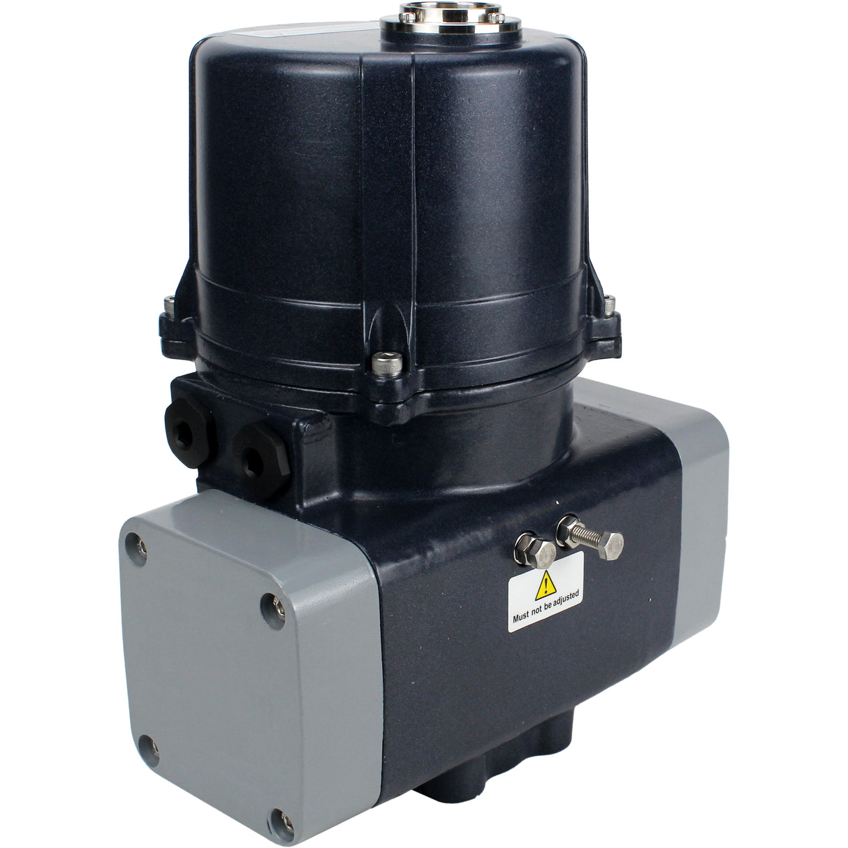 Electric quarter-turn actuators Elephant QTSA-N-EM-O0-220VAC with spring return, square 14x14-27x27, torque 30-300Nm