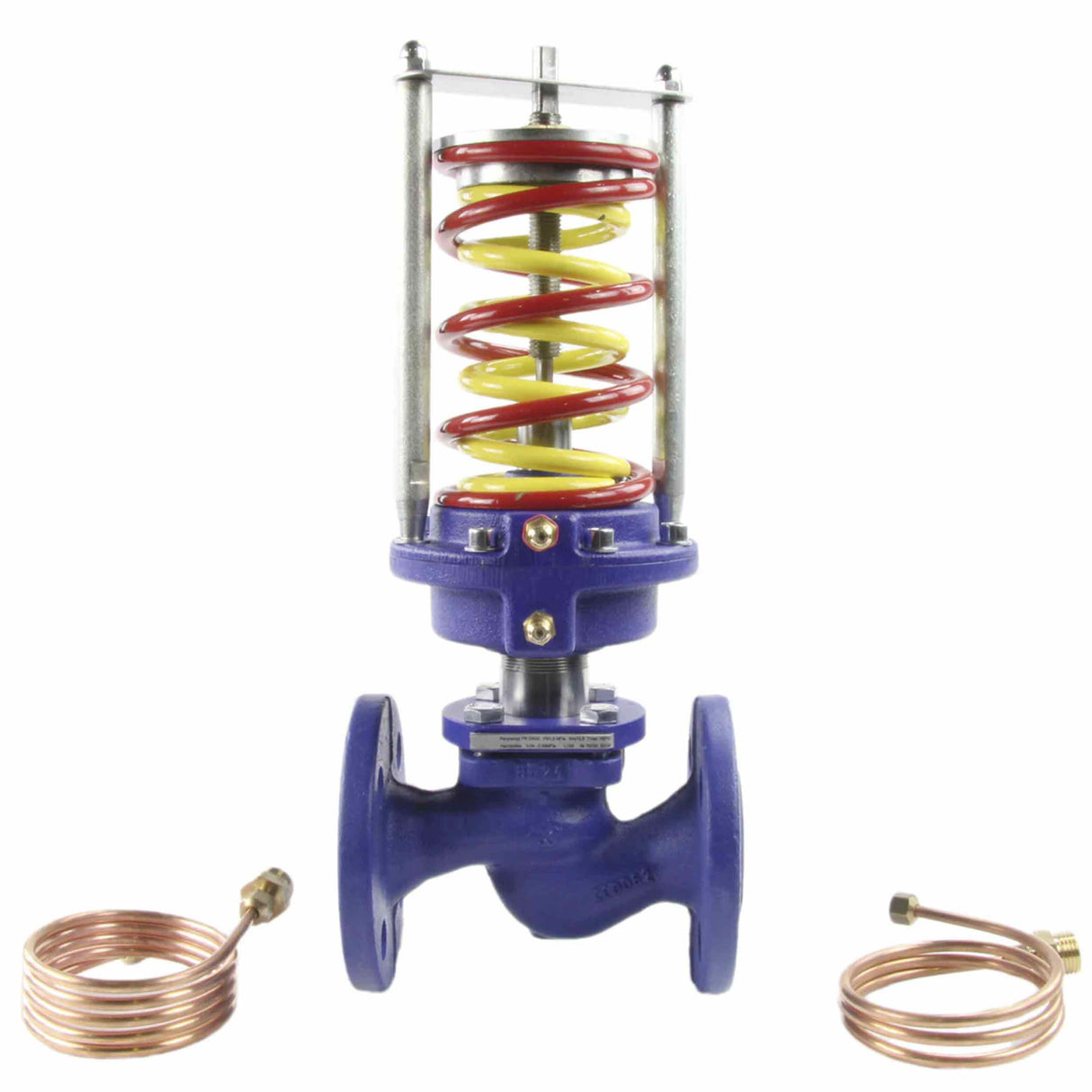 Regulador reductor de presión de alta temperatura Elephant PRA-S PSI 232 clase 125 RF conexión de brida de hierro fundido