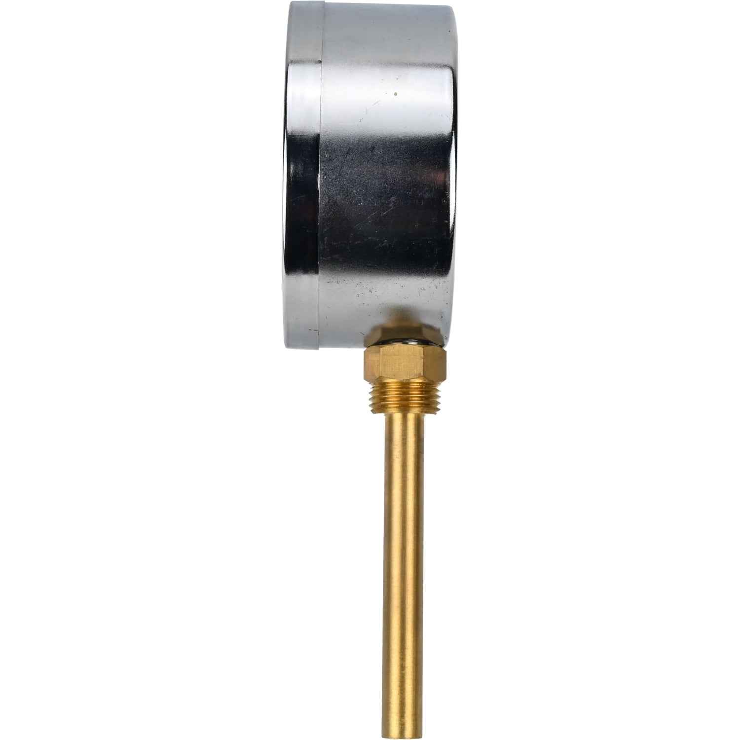 Thermomètres radiaux bimétalliques Elephant TB-301-R1.5 PN10-25, acier inoxydable, longueur de la partie immergée 46-150 mm, classe de précision - 1,5