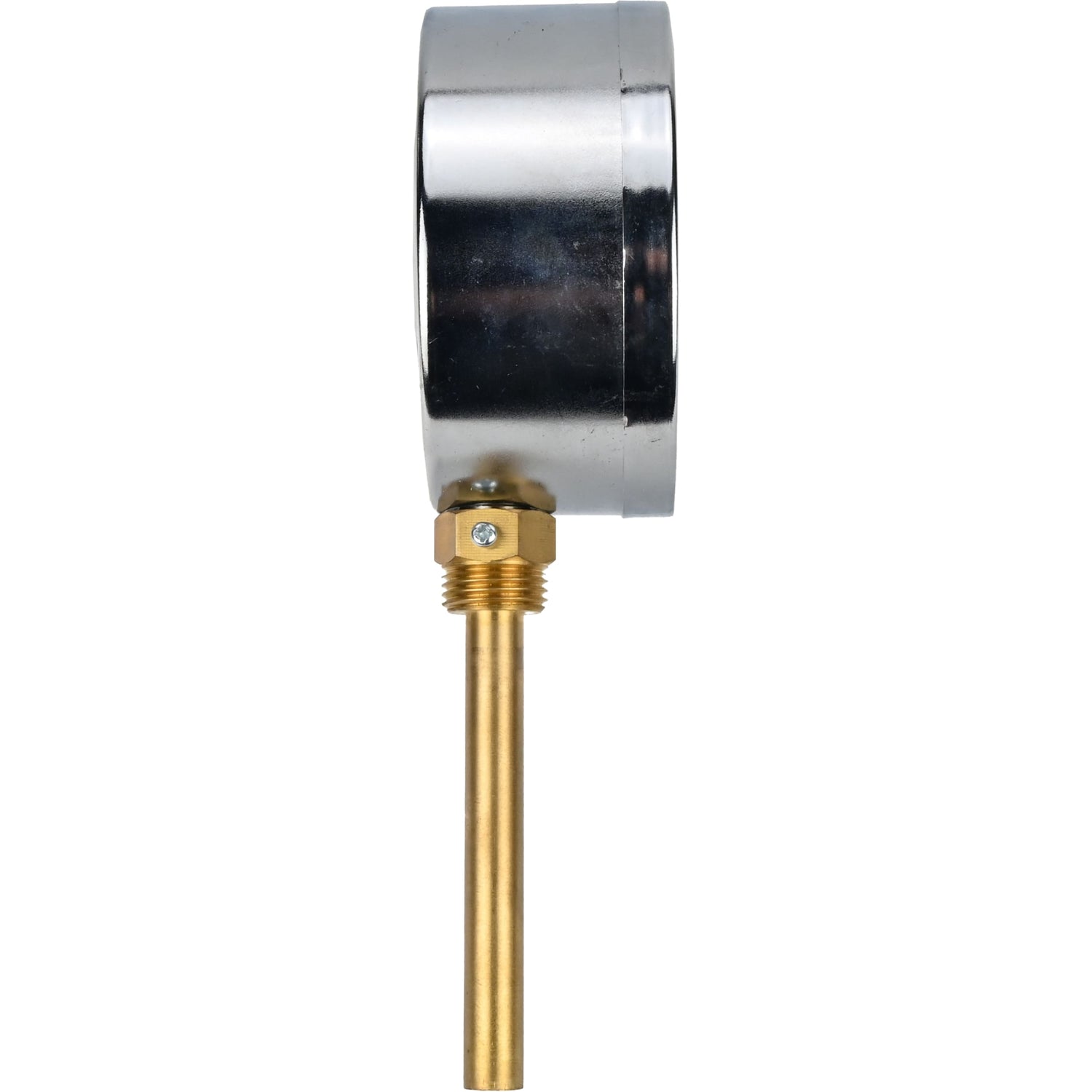 Thermomètres radiaux bimétalliques Elephant TB-301-R1.5 PN10-25, acier inoxydable, longueur de la partie immergée 46-150 mm, classe de précision - 1,5