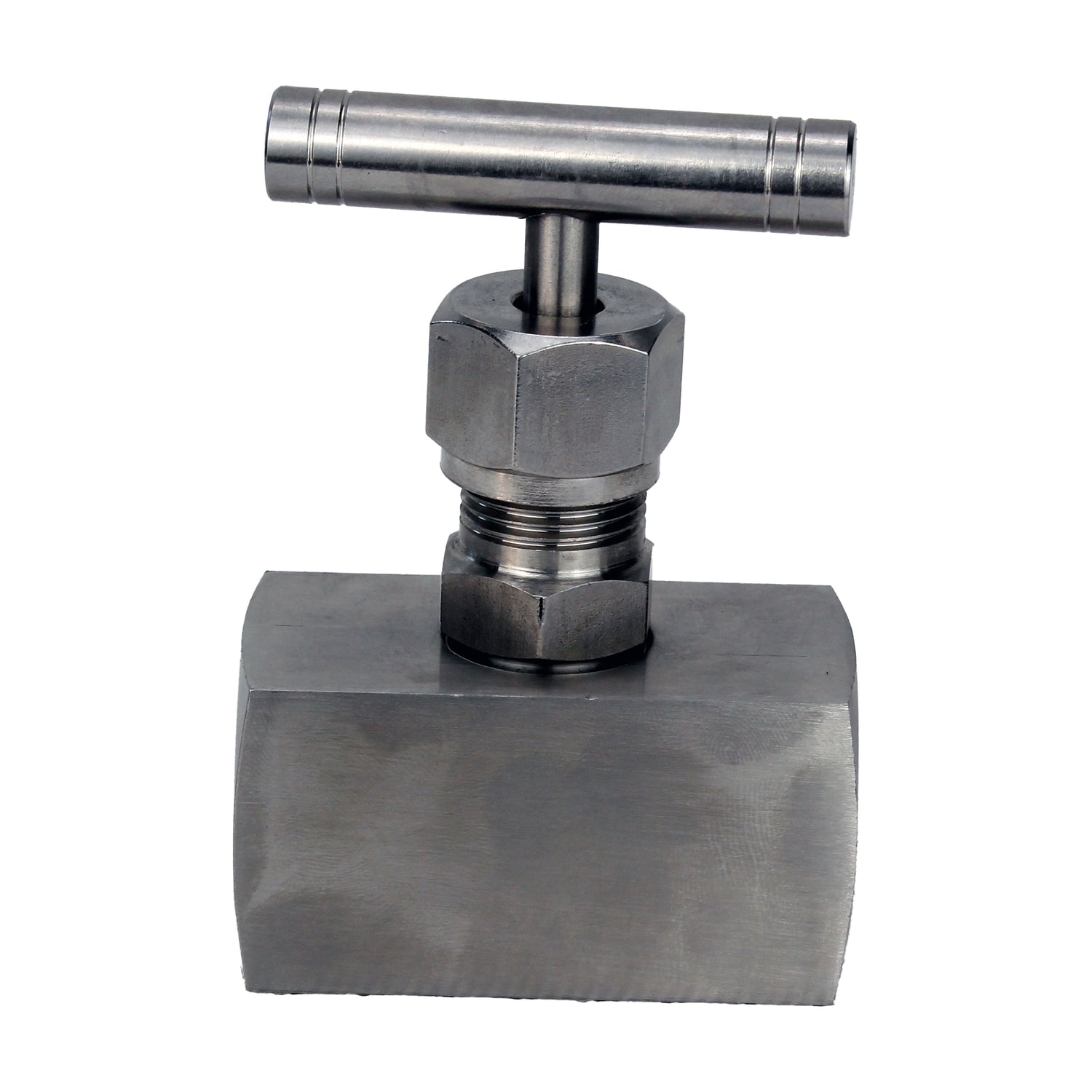 Elephant VN31M-T-Ht threaded needle valve, body - stainless steel 304, seal - metal, with T-handle