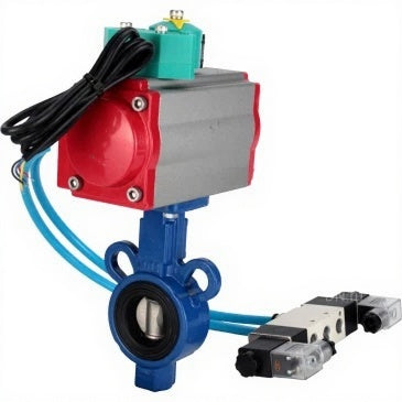 Water Butterfly valves Elephant WBV0232E-2W-Fb-H DN25-32 16 bar, body - aluminum alloy, disc - stainless steel 316L, seal - EPDM