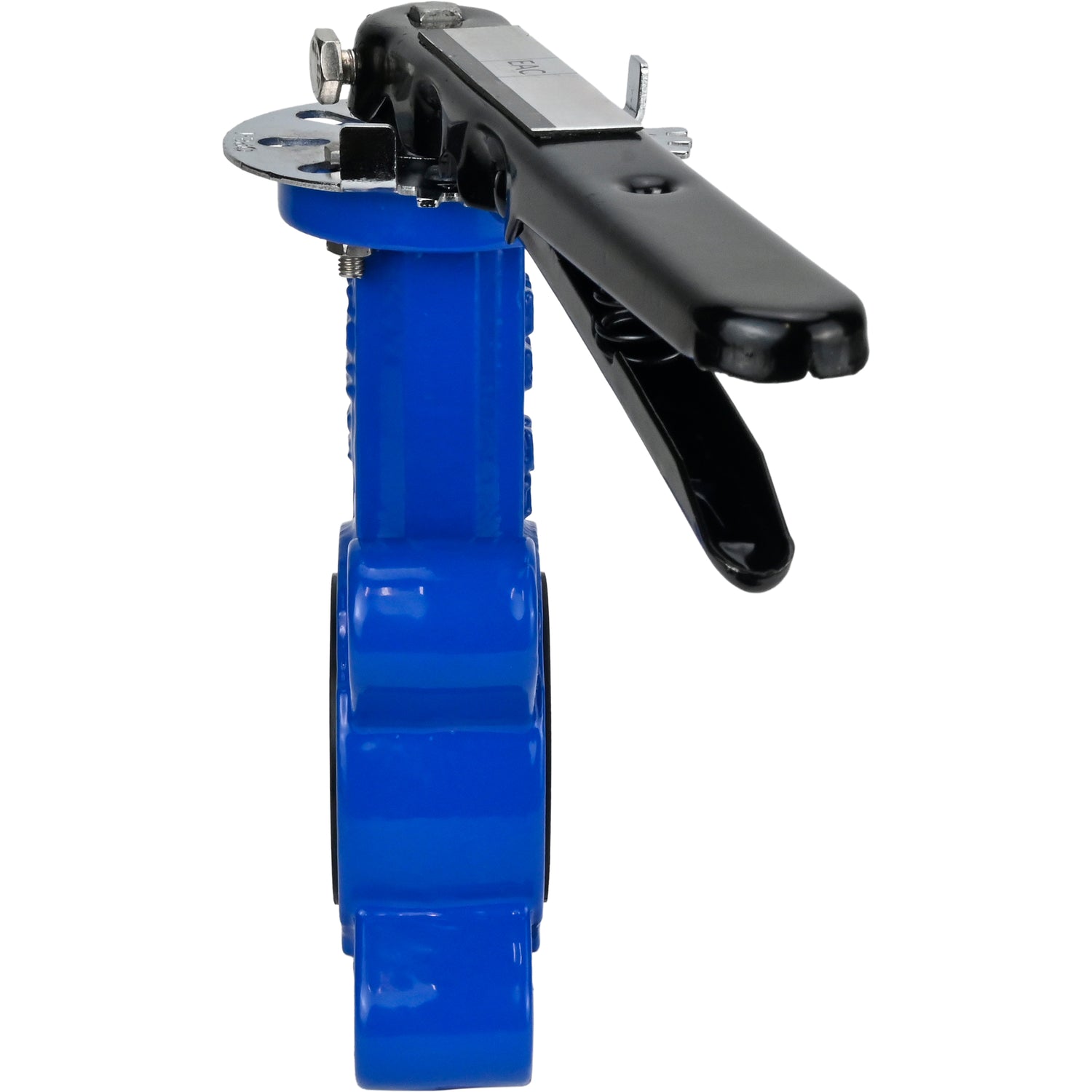 Vanne papillon d'eau Elephant WBV1616N-2W-Fb-H, matériau du corps - fonte QT450, matériau du disque - fonte QT450, joint - NBR, poignée