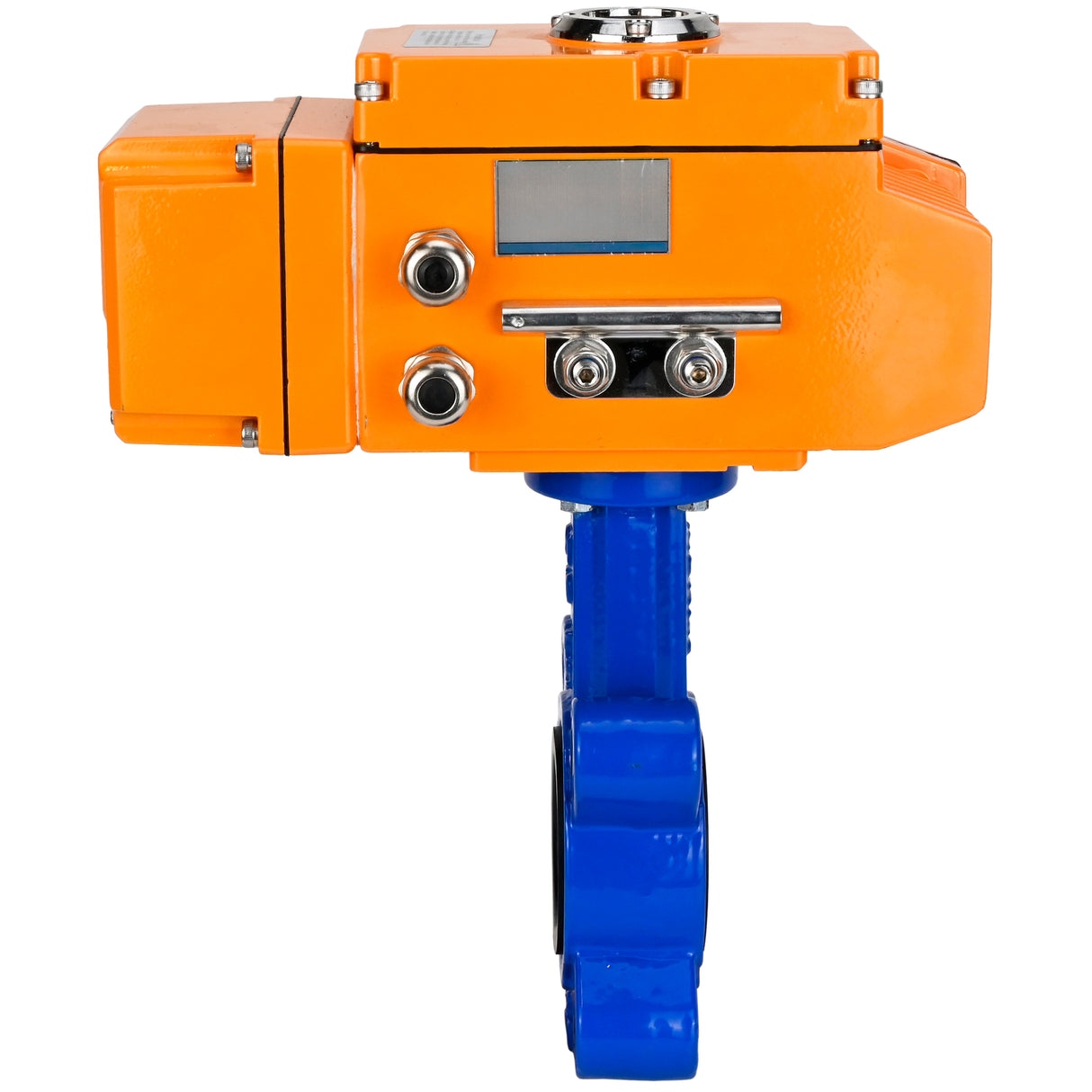 Vanne papillon d'eau Elephant WBV1616E-2W-Fb-H, matériau du corps - fonte QT450, matériau du disque - fonte QT450, joint - EPDM, actionneur électrique QT-N-EM-B1-220VAC-U1 220V