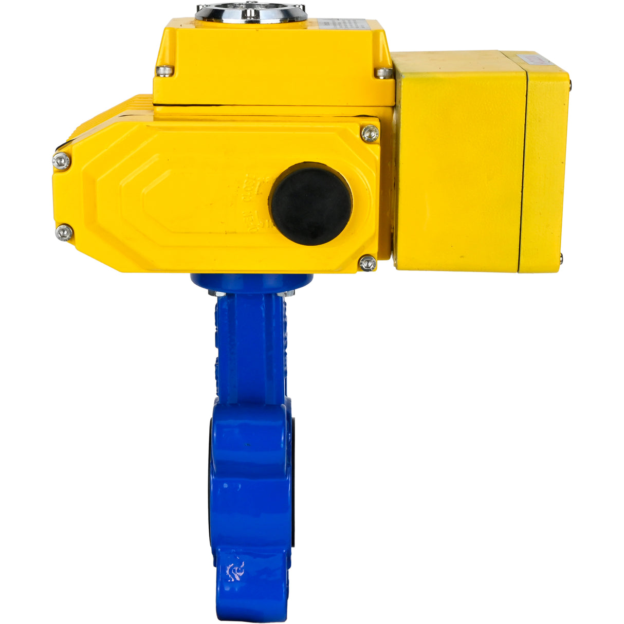 Vanne papillon d'eau Elephant WBV1616E-2W-Fb-H, matériau du corps - fonte QT450, matériau du disque - fonte QT450, joint - EPDM, actionneur électrique QT-N-EM-A1-220VAC-U1 220V