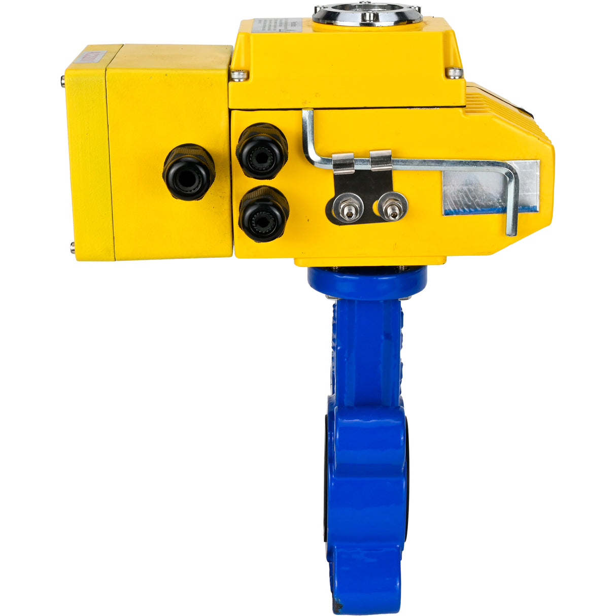 Vanne papillon d'eau Elephant WBV1631N-2W-Fb-H, matériau du corps - fonte QT450, matériau du disque - acier inoxydable AISI 304, joint - NBR, actionneur électrique QT-N-EM-A1-220VAC-U1 220V